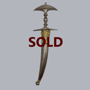 INDIAN ALL-STEEL JAMDAH DAGGER