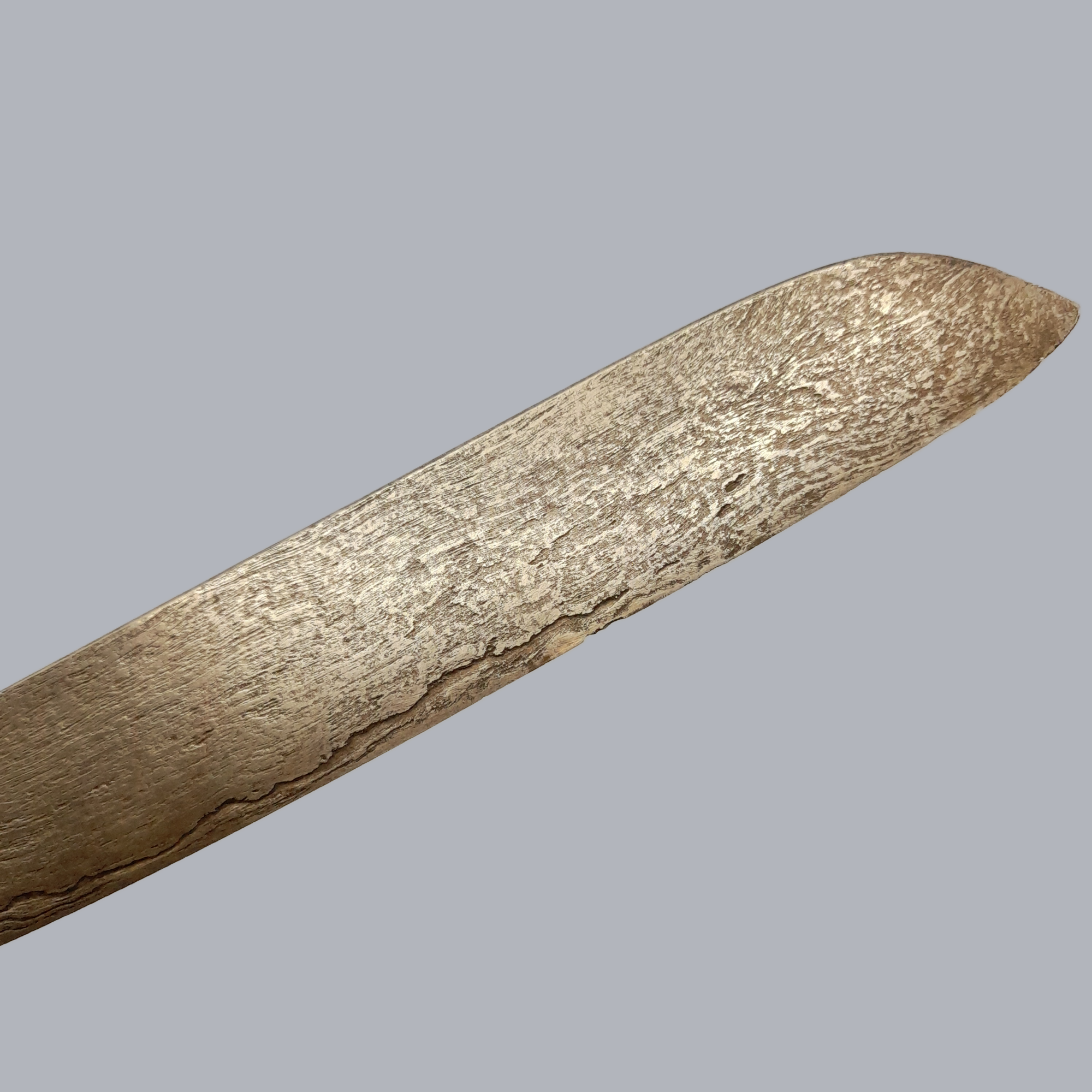 A724f Antique Indonesian Pedang Dagger Sumatran 19th Century 1800s Hardwood Steel Damascus Blade Southeast Asian Ethnographic Tool