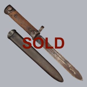 ITALIAN M/1938 'MANNLICHER-CARCANO TERNI' KNIFE BAYONET