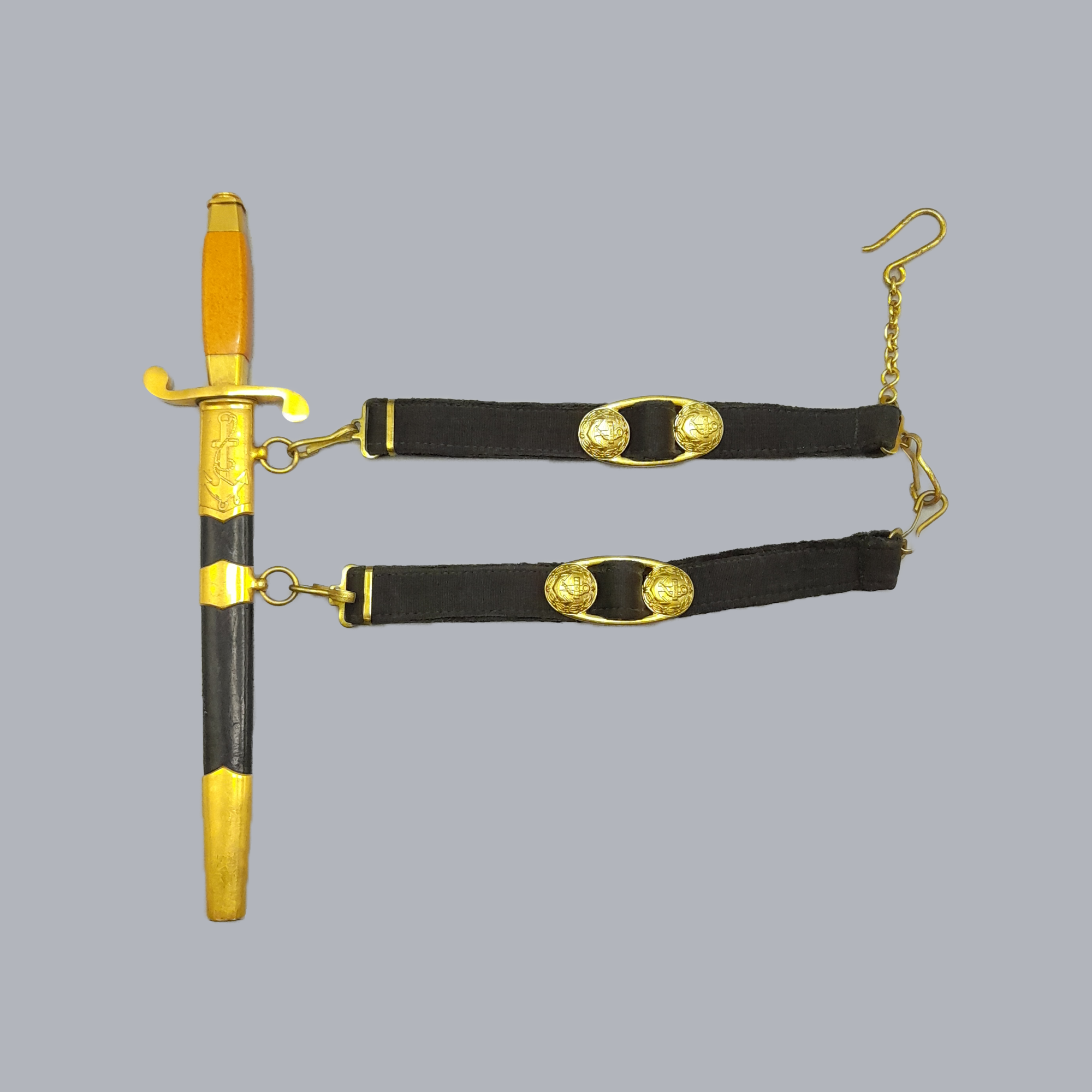 A747a Vintage Soviet Navy Dagger 1940s Army Knife