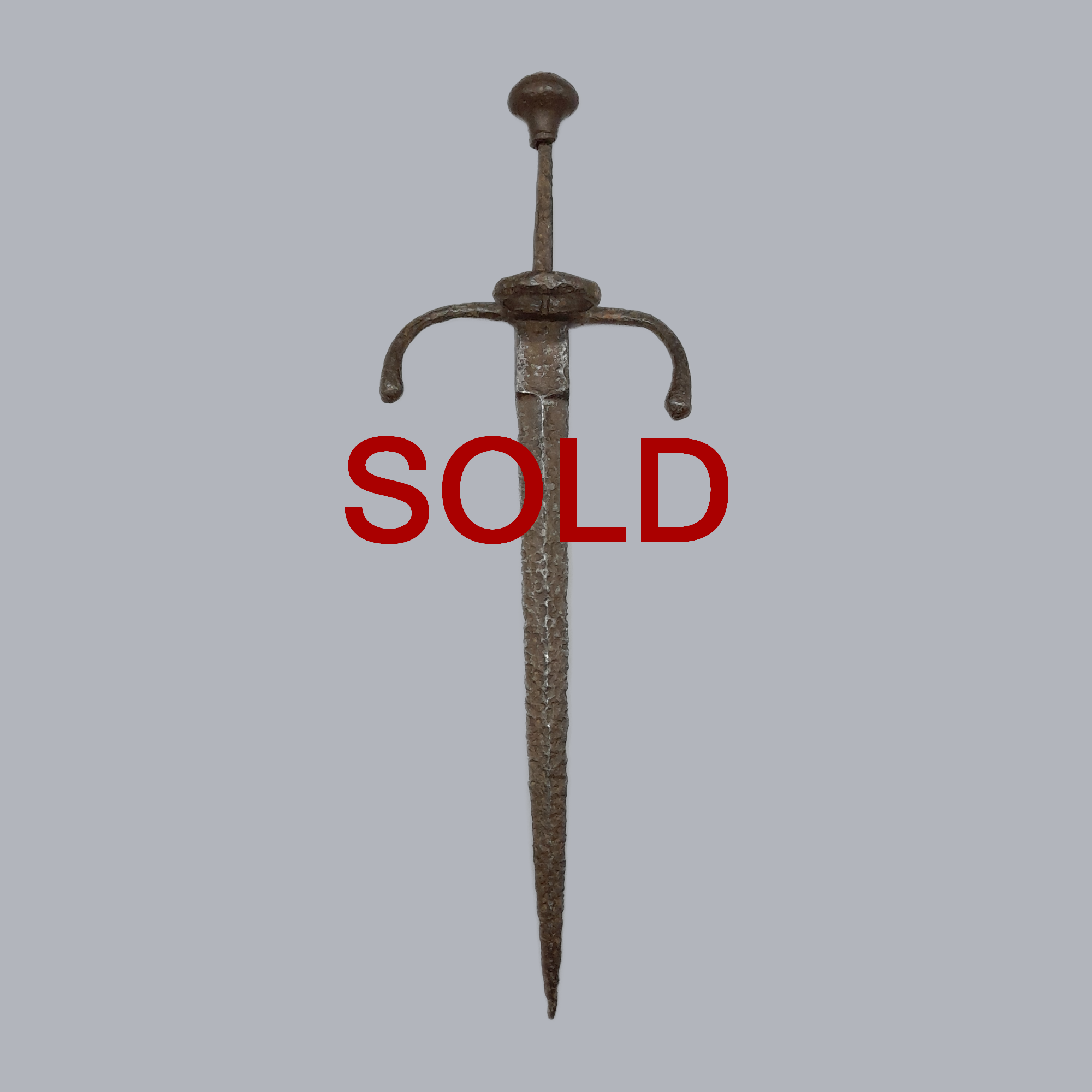 ANTIQUE LEFT HAND PARRYING DAGGER