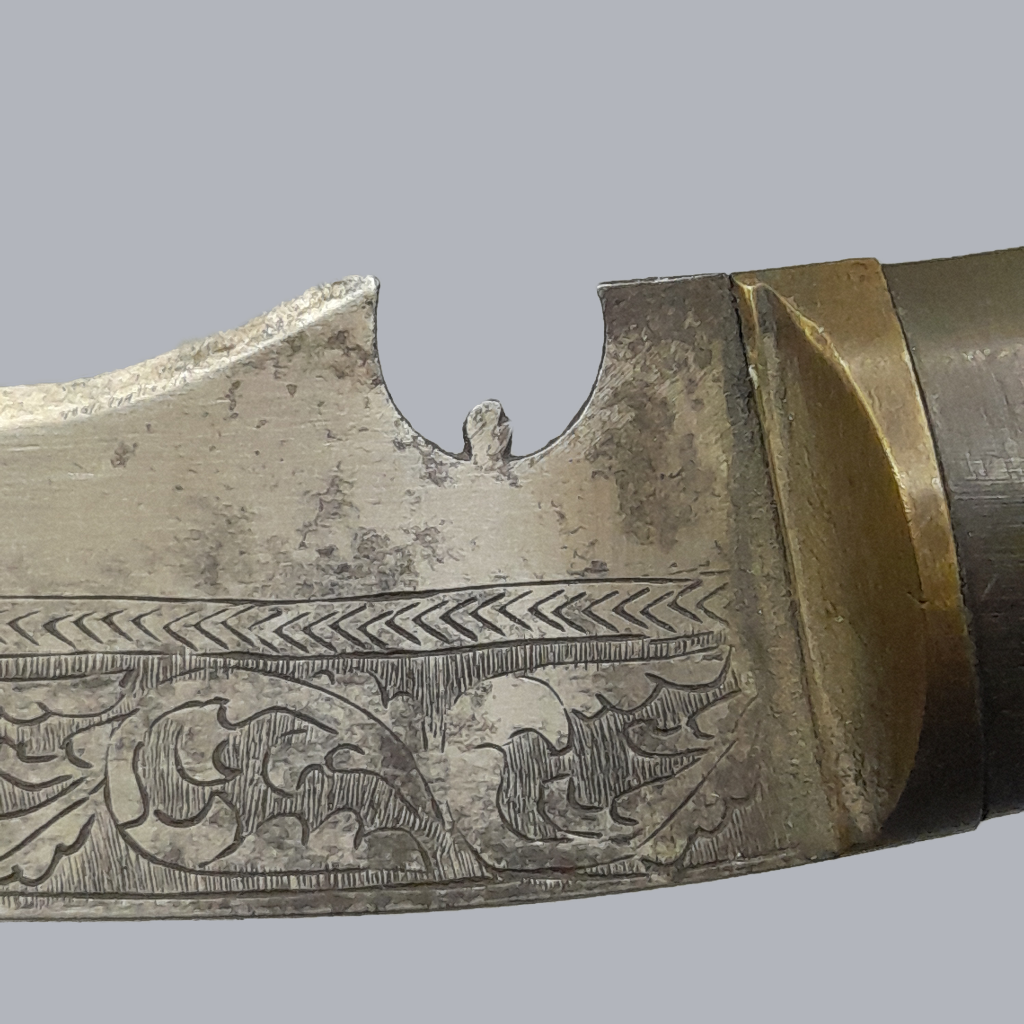 HORN-HILTED KUKRI DAGGER - Image 8