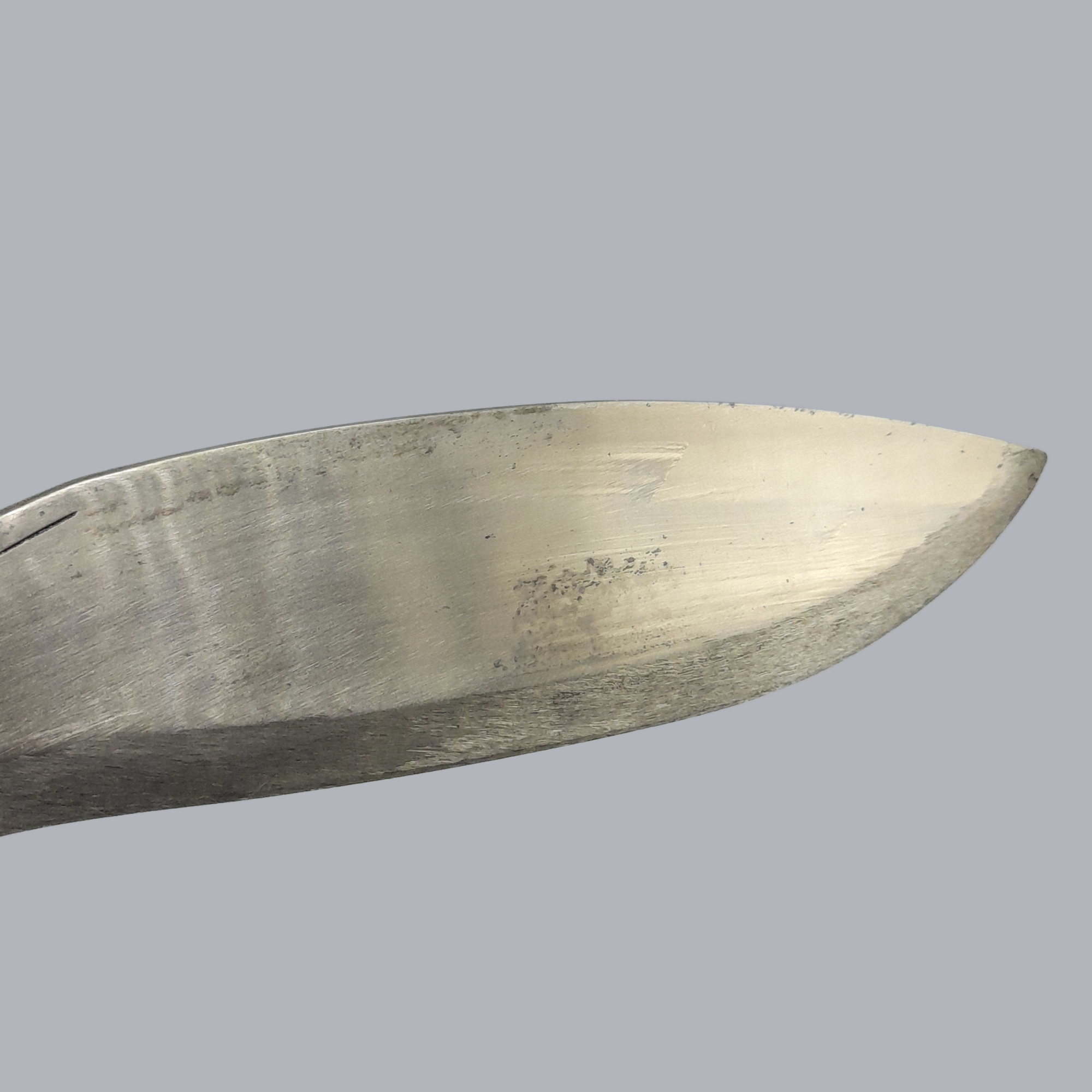 Vintage Nepalese Kukri Dagger Silver Mounted Blade