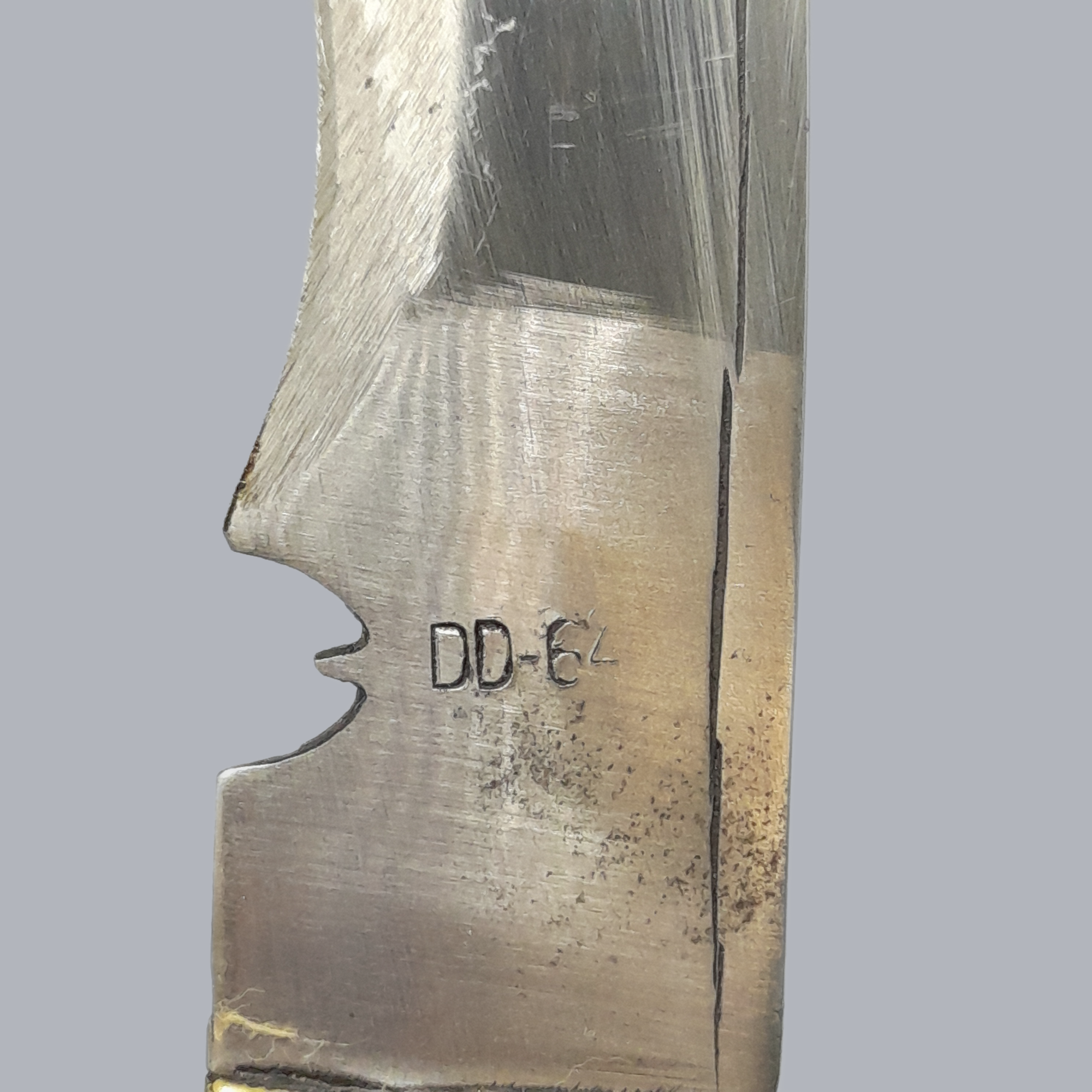 Vintage Nepalese Kukri Dagger Silver Mounted Blade