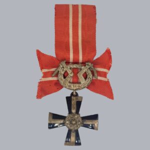 FINNISH WWII CROSS OF LIBERTY 4TH CLASS 1939 WITH SWORDS