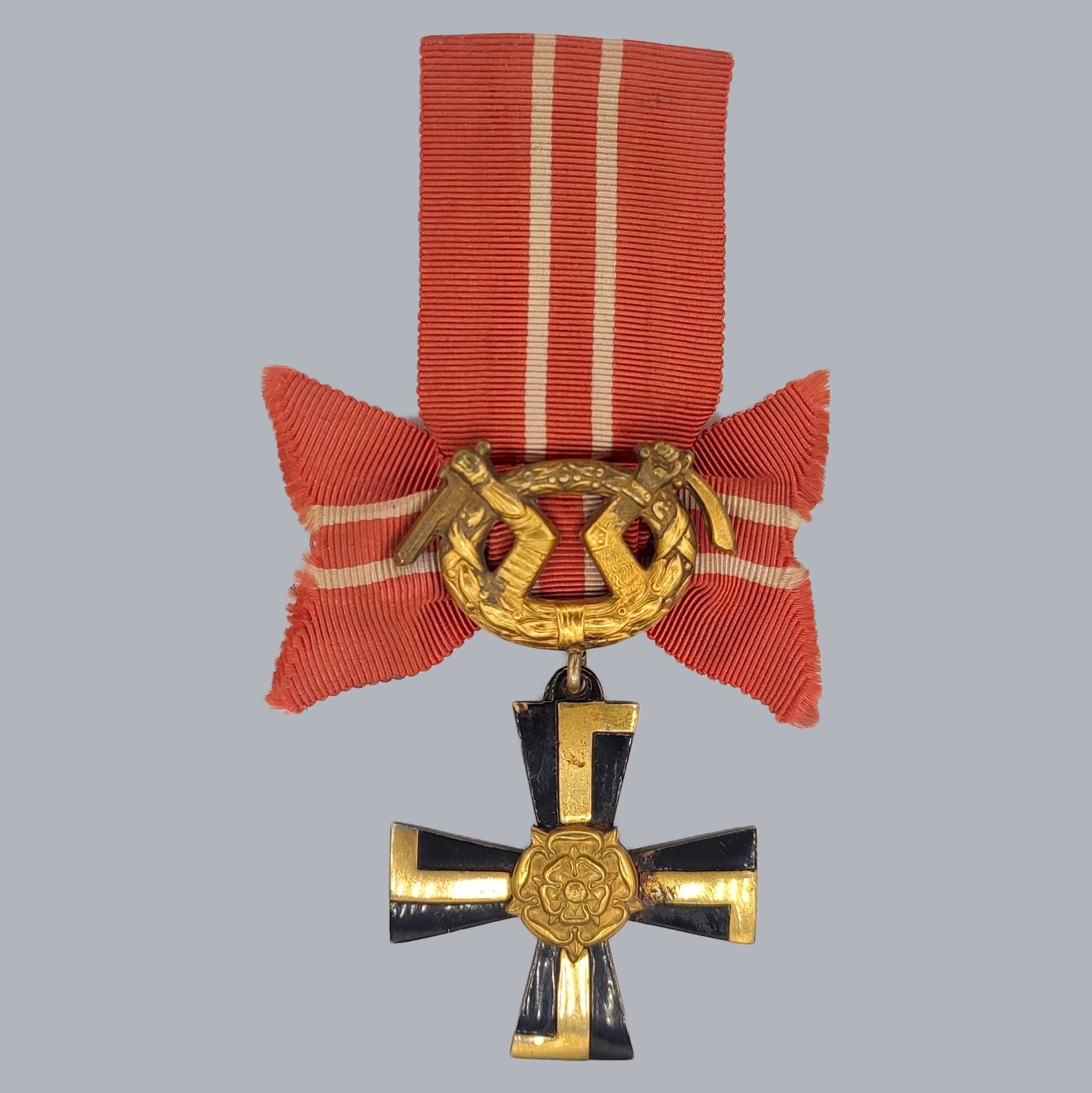 FINNISH WWII CROSS OF LIBERTY 3RD CLASS 1941 WITH SWORDS