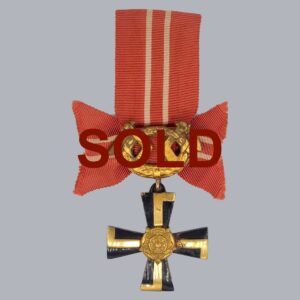 FINNISH WWII CROSS OF LIBERTY 3RD CLASS 1941 WITH SWORDS