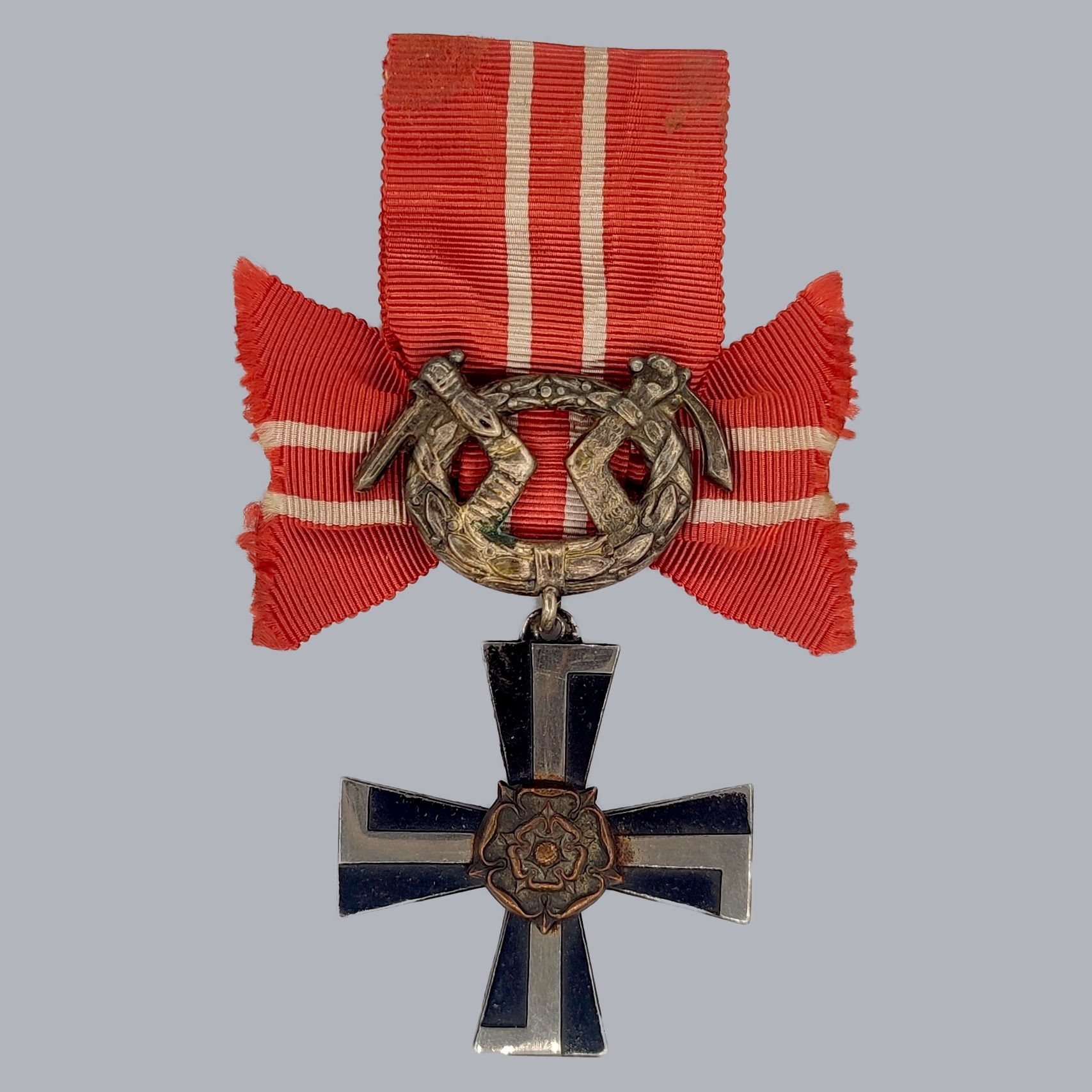 FINNISH WWI CROSS OF LIBERTY 4TH CLASS 1918 WITH SWORDS