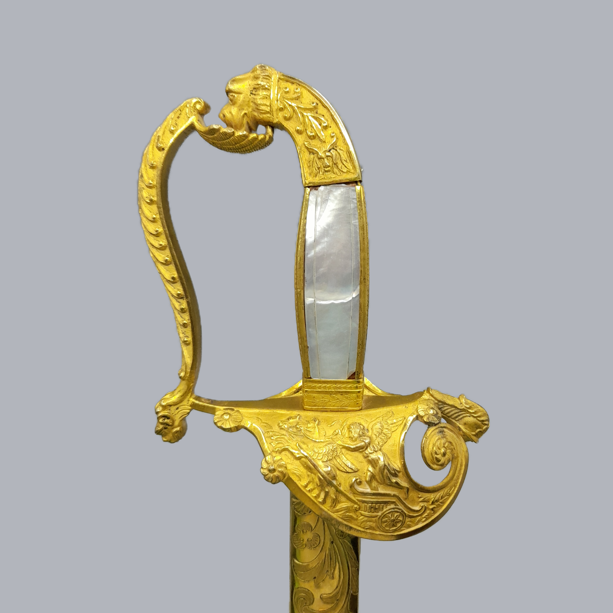 Antique Swedish Civil Official Sword 1800s 19th Century Blade