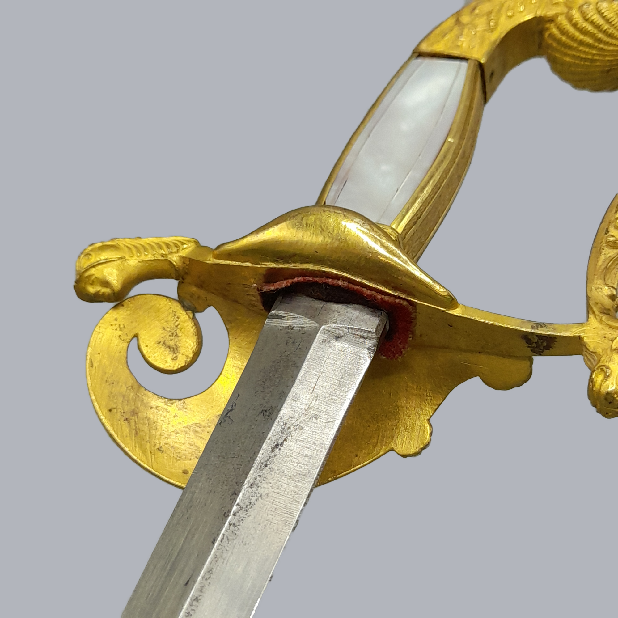 Antique Swedish Civil Official Sword 1800s 19th Century Blade