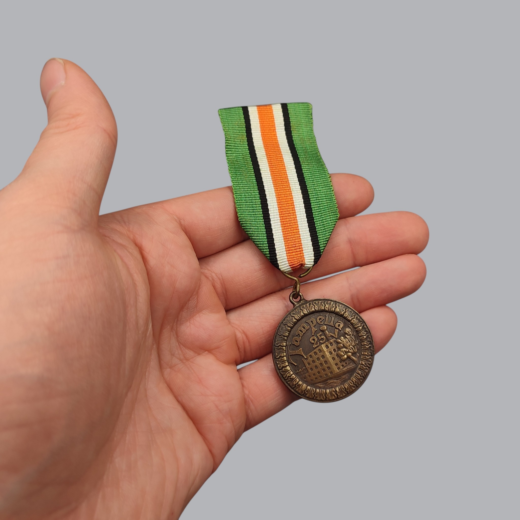 FINNISH POST-WAR MEDAL OF TAMPELLA