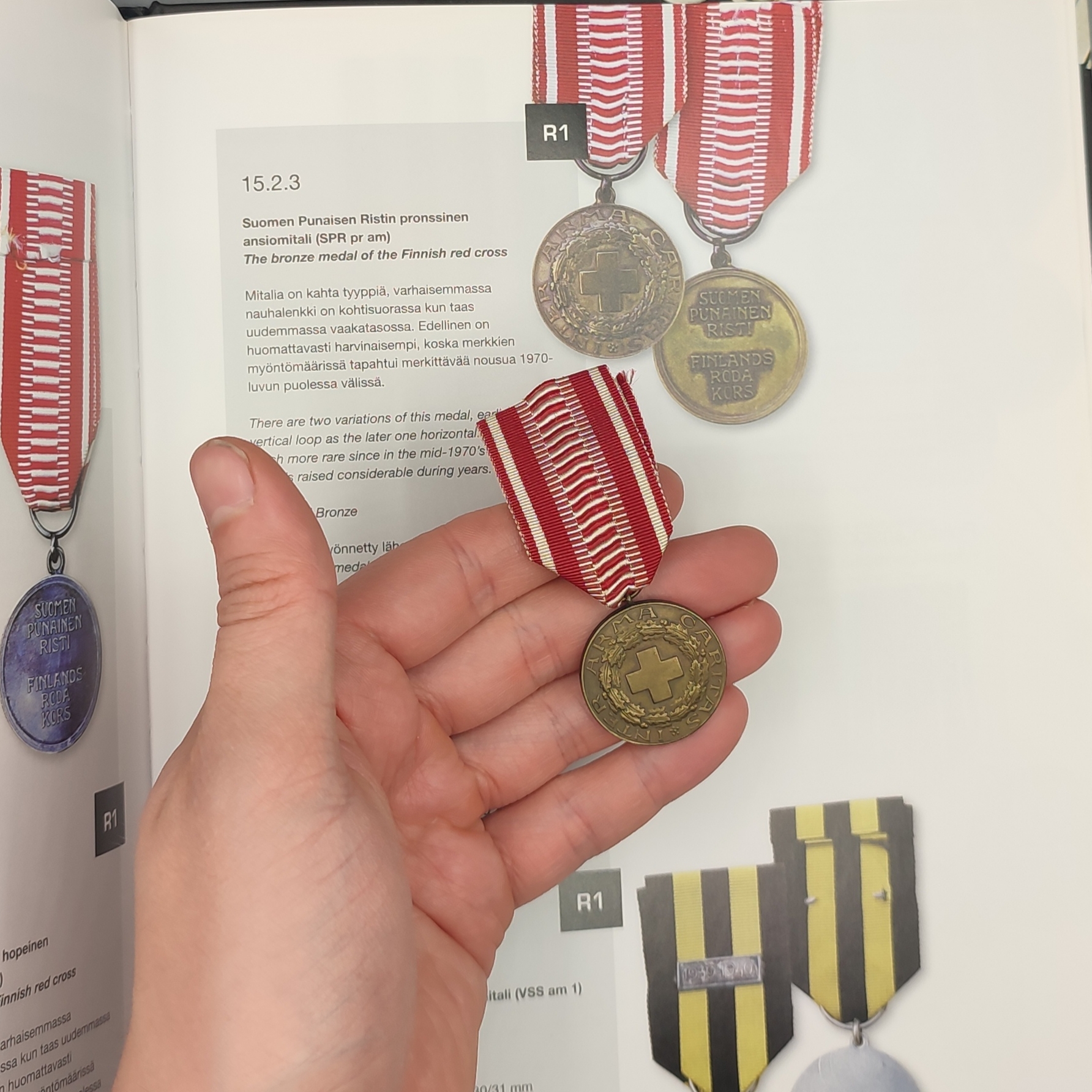 FINNISH POST-WAR BRONZE MEDAL OF THE FINNISH RED CROSS
