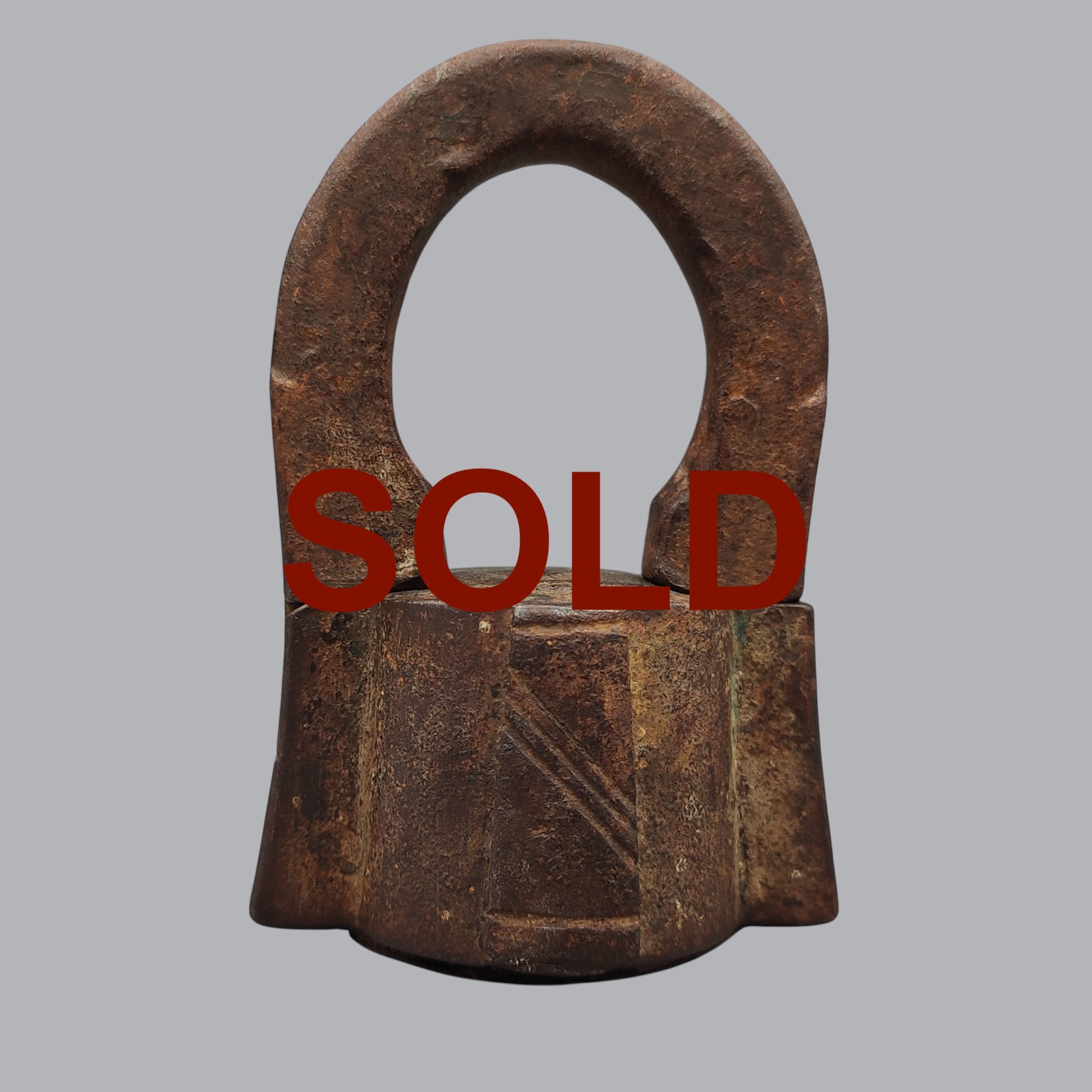 RUSSIAN STEEL PADLOCK