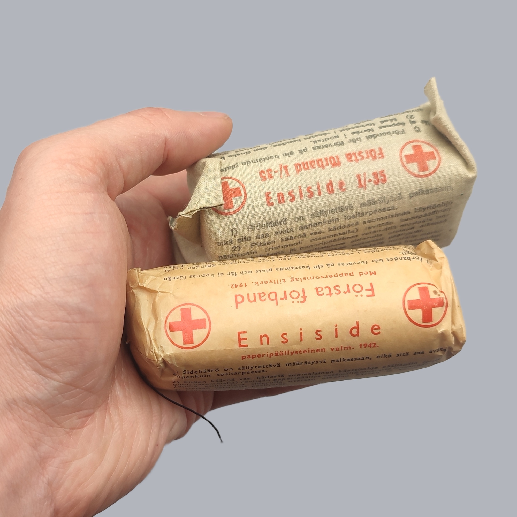 FINNISH WWII EQUIPMENT SET OF A BORDER SCOUT