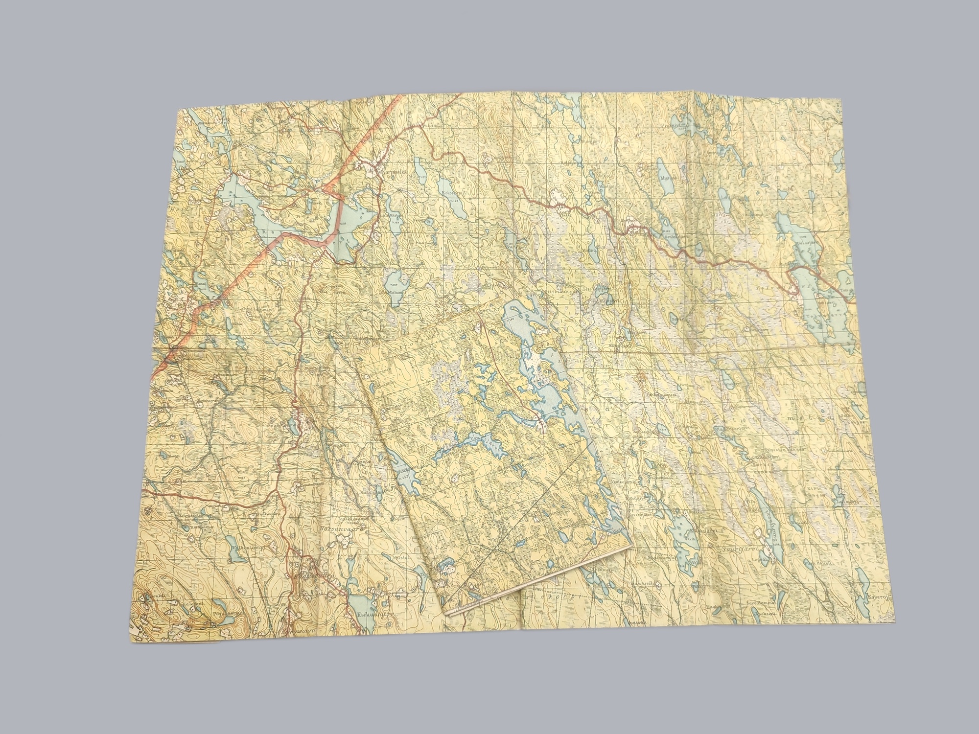FINNISH WWII EQUIPMENT SET OF A BORDER SCOUT