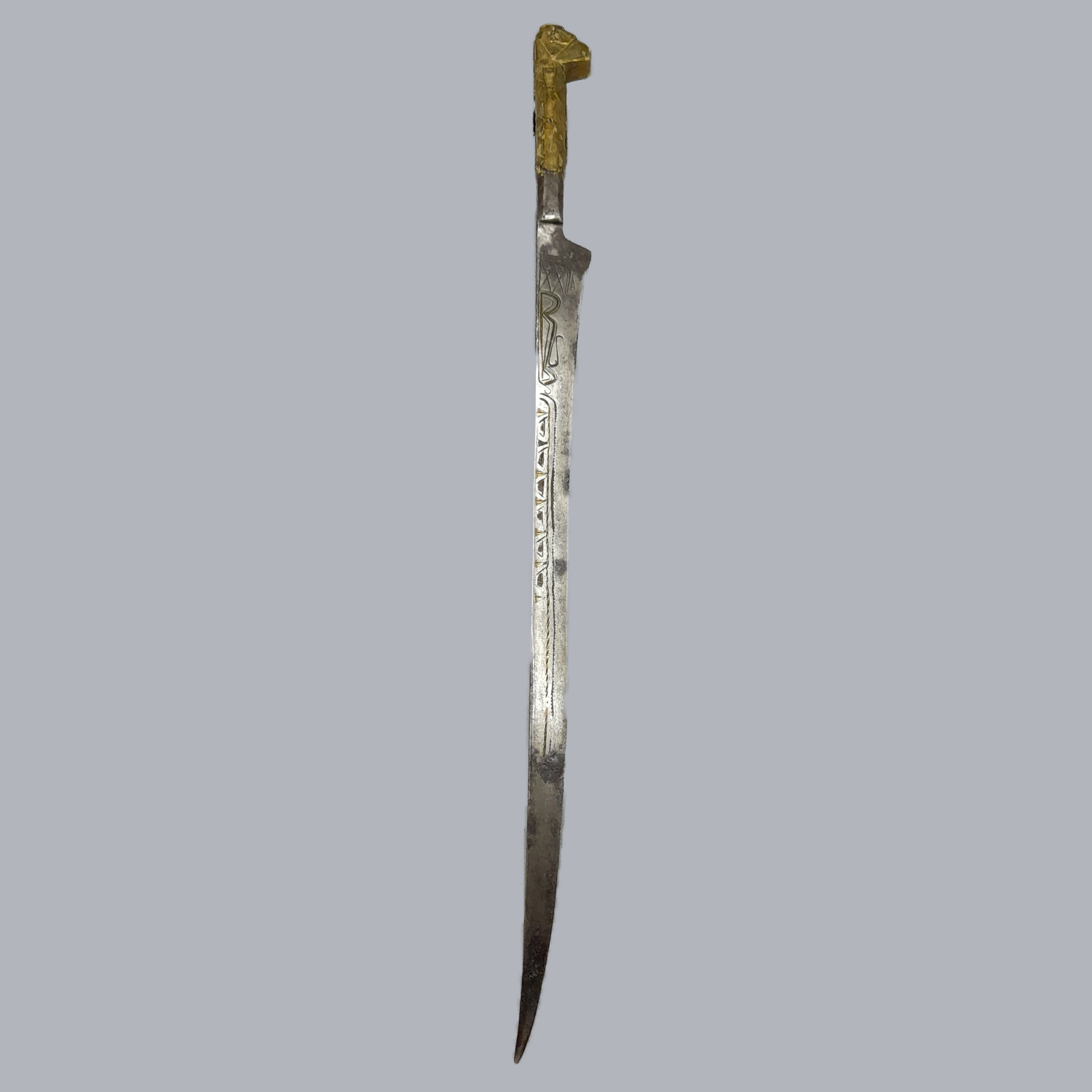 Antique Algerian Flyssa Knife 19th Century Traditional Tribal Arms