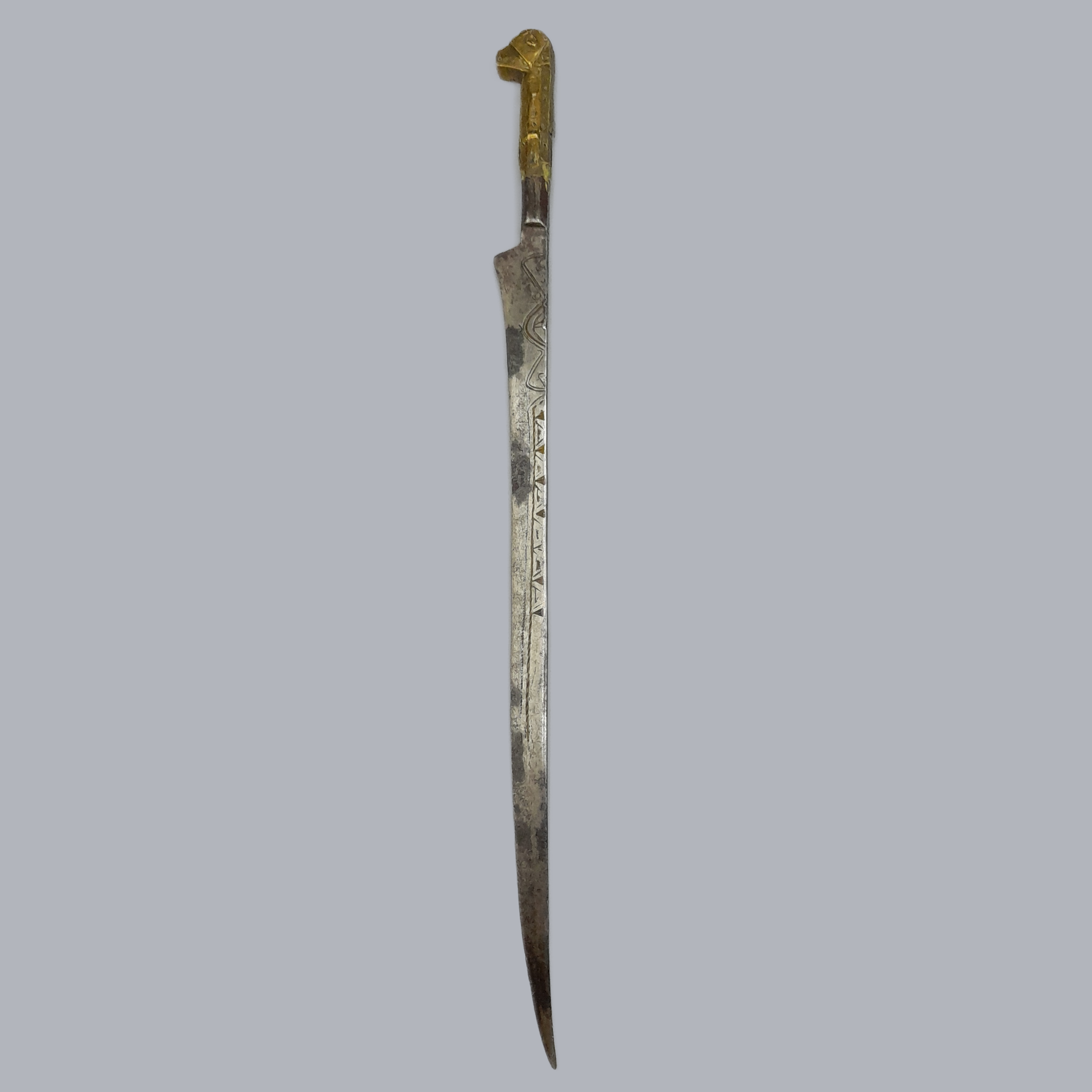 Antique Algerian Flyssa Knife 19th Century Traditional Tribal Arms