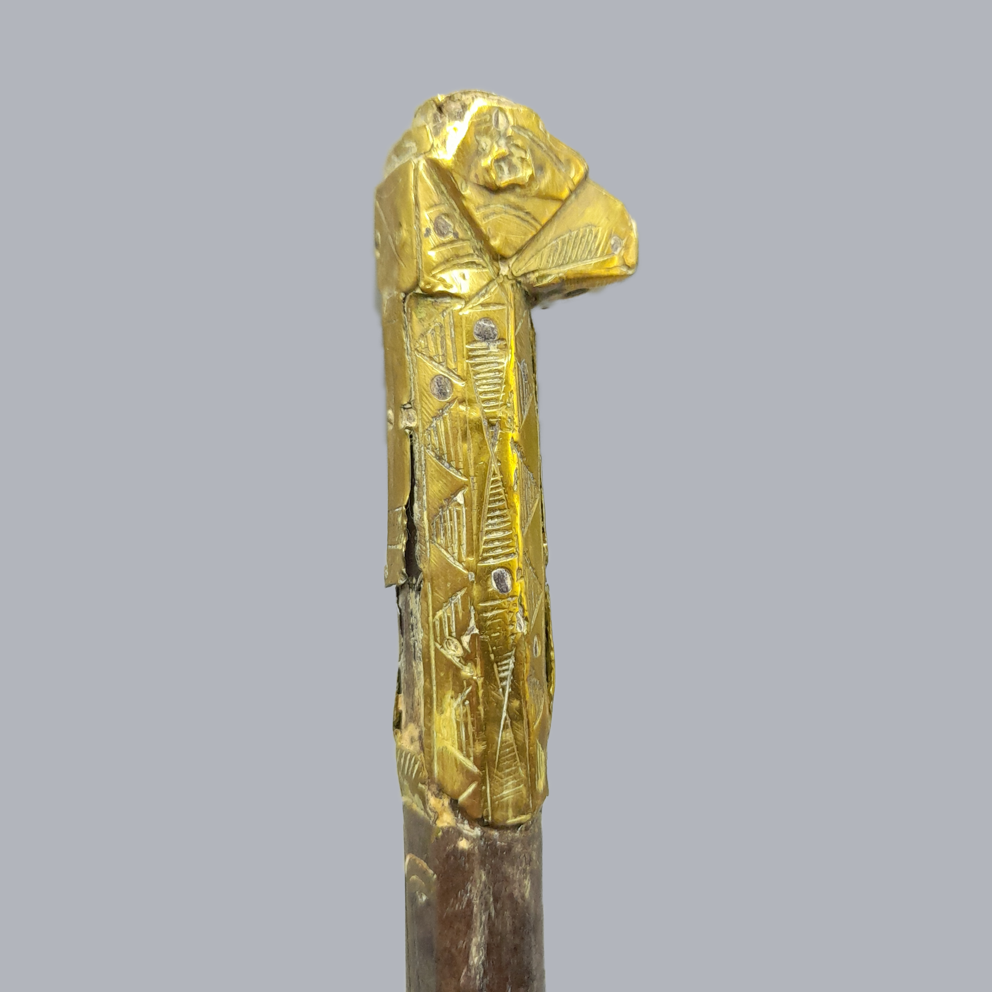 Antique Algerian Flyssa Knife 19th Century Traditional Tribal Arms