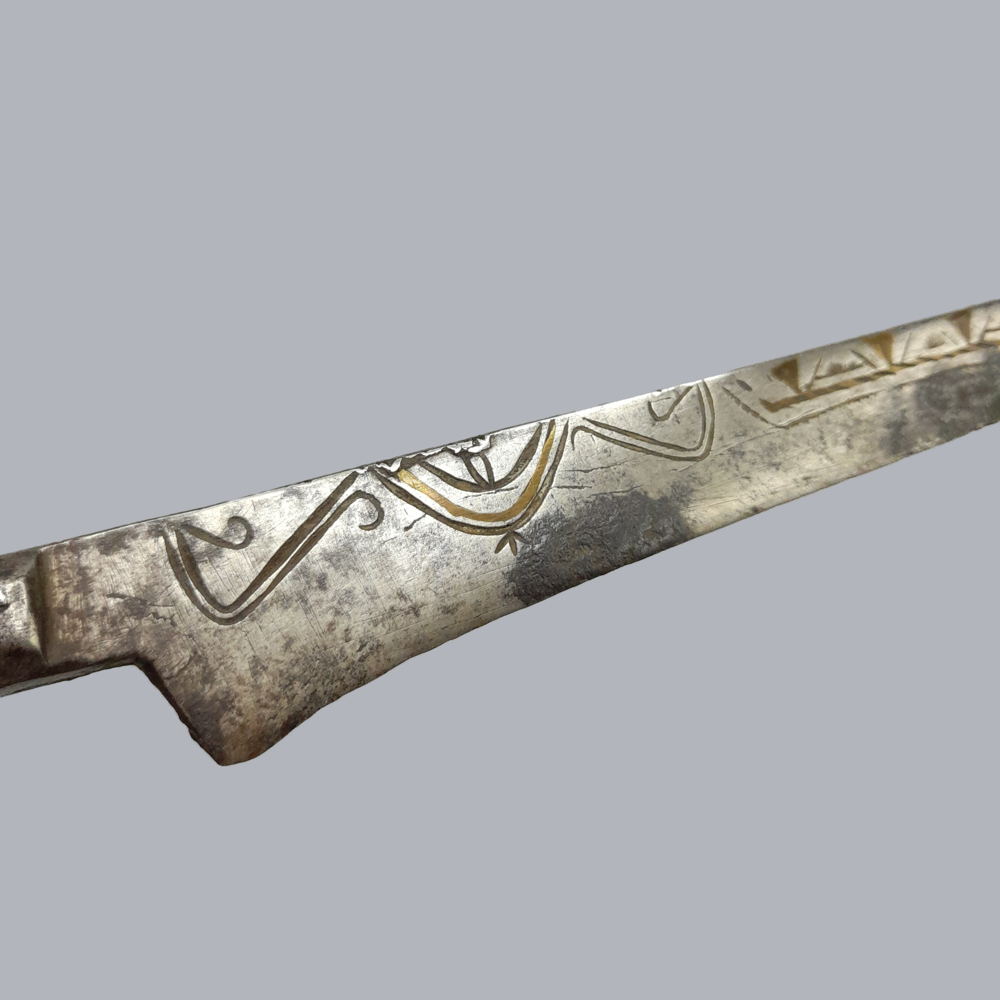 Antique Algerian Flyssa Knife 19th Century Traditional Tribal Arms