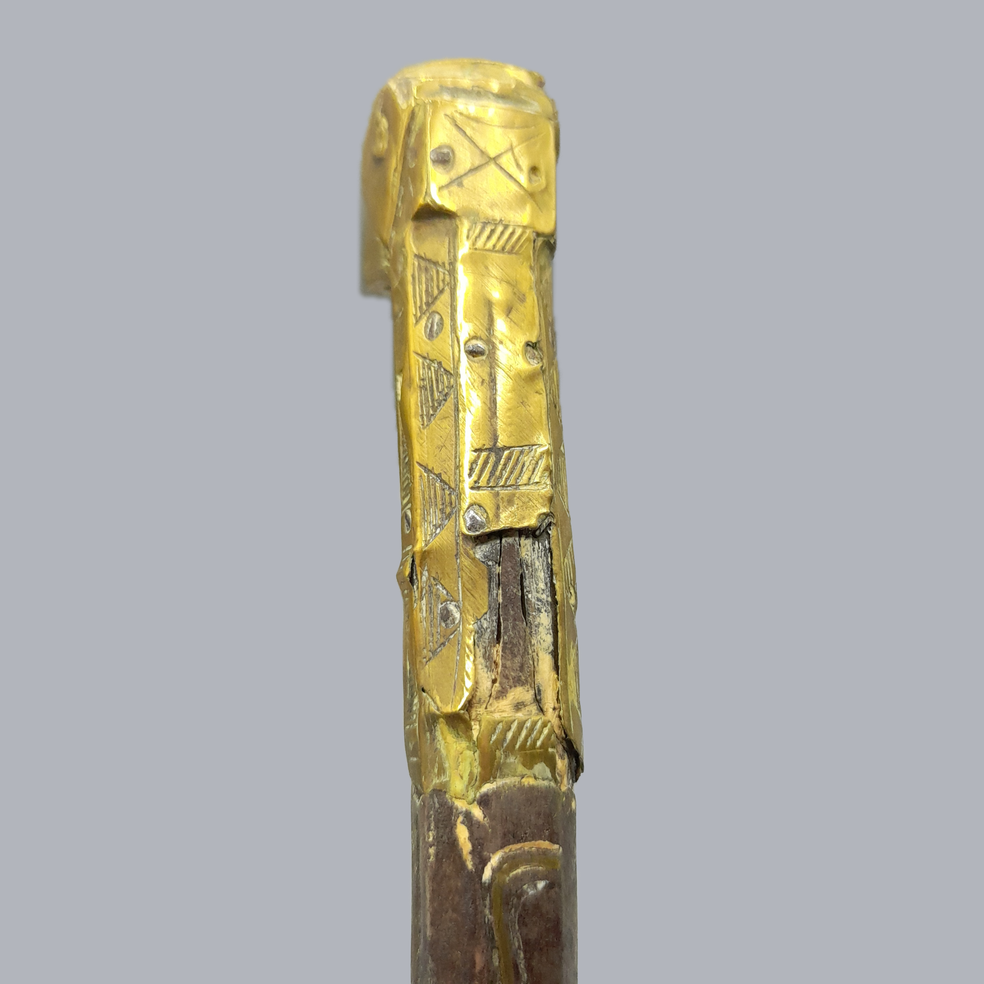 Antique Algerian Flyssa Knife 19th Century Traditional Tribal Arms
