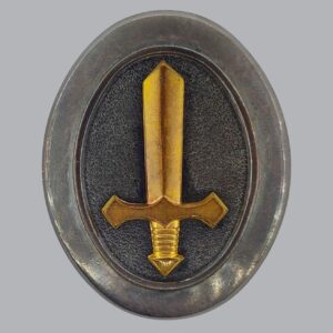 FINNISH POST-WAR BADGE OF THE LIEUTENANT COURSE