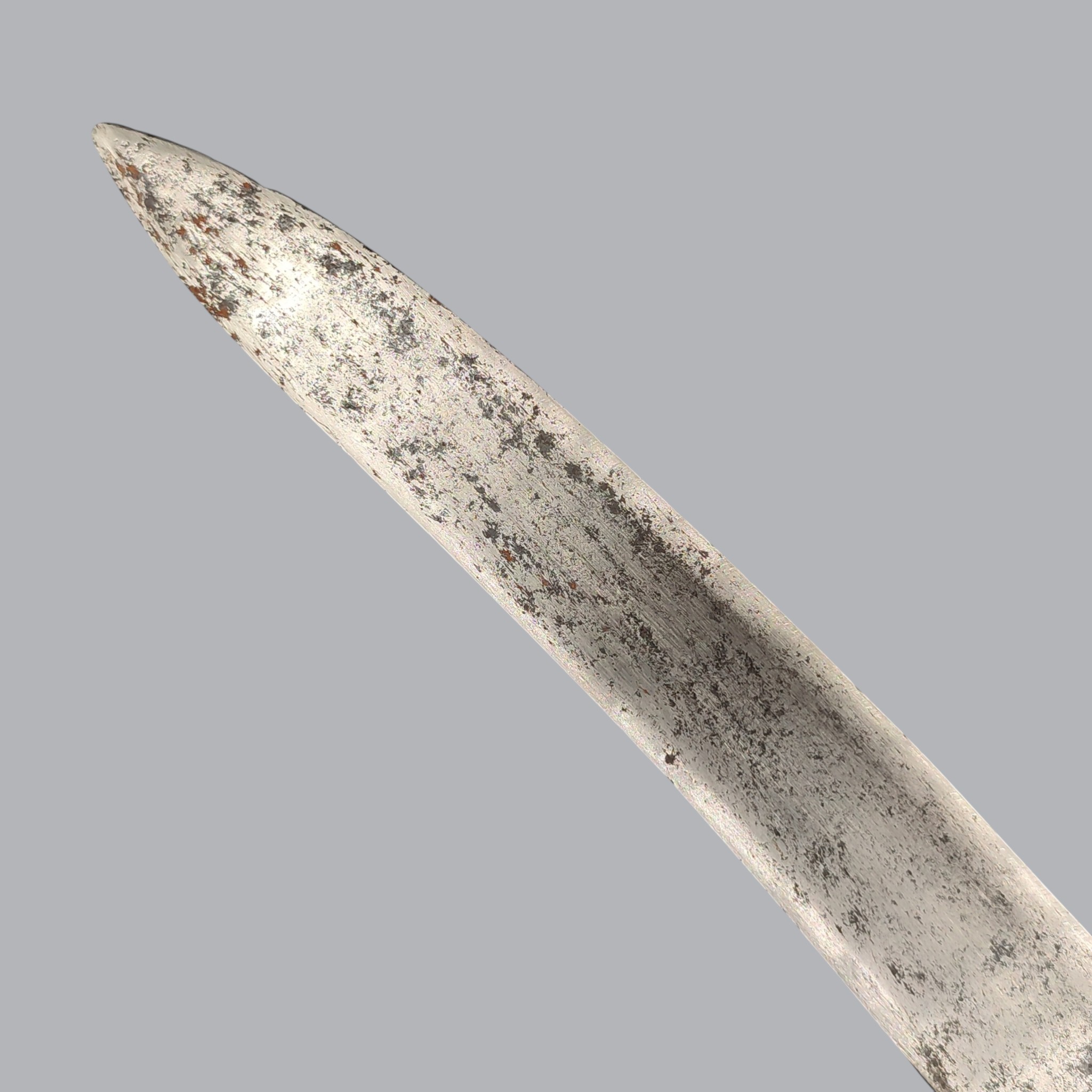GERMAN 1770s HUNTING SWORD WITH MONOGRAM OF FREDERICK AUGUSTUS I