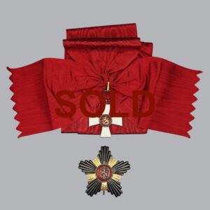 FINNISH GRAND CROSS & BREAST STAR OF THE LION OF FINLAND