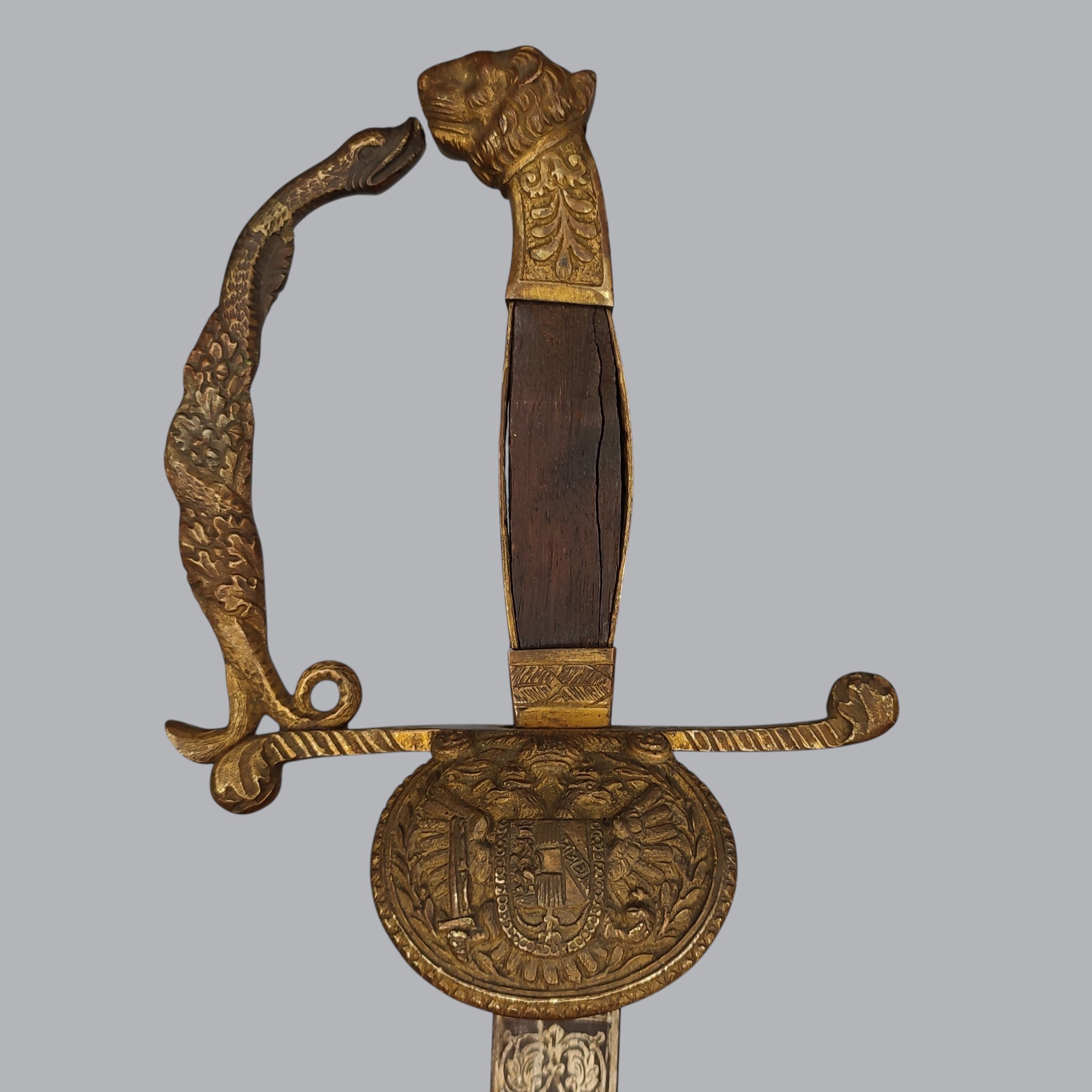 AUSTRIAN GERMAN 1850s OFFICIAL SWORD PROJECT