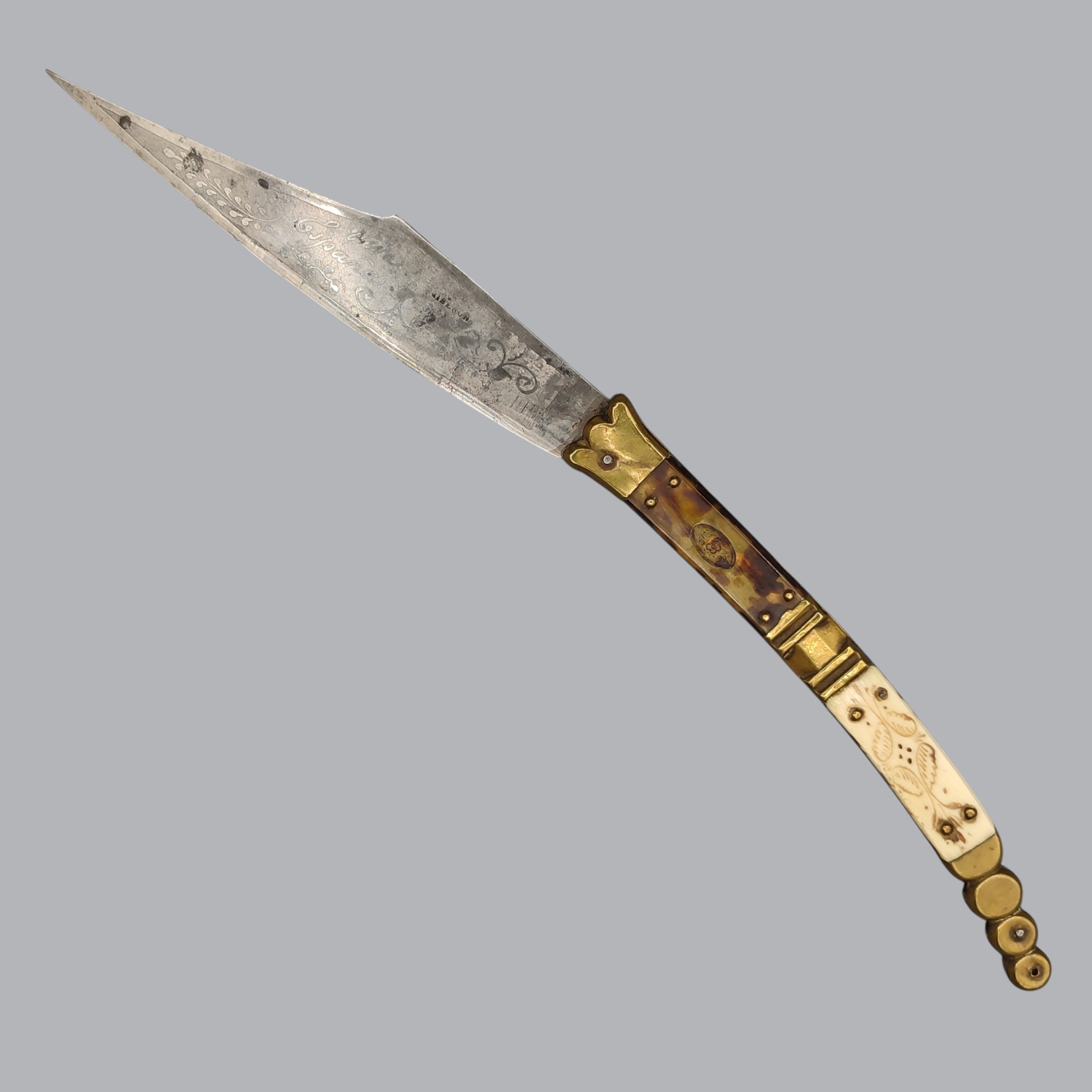 SPANISH-FRENCH RIBERON NAVAJA FOLDING KNIFE