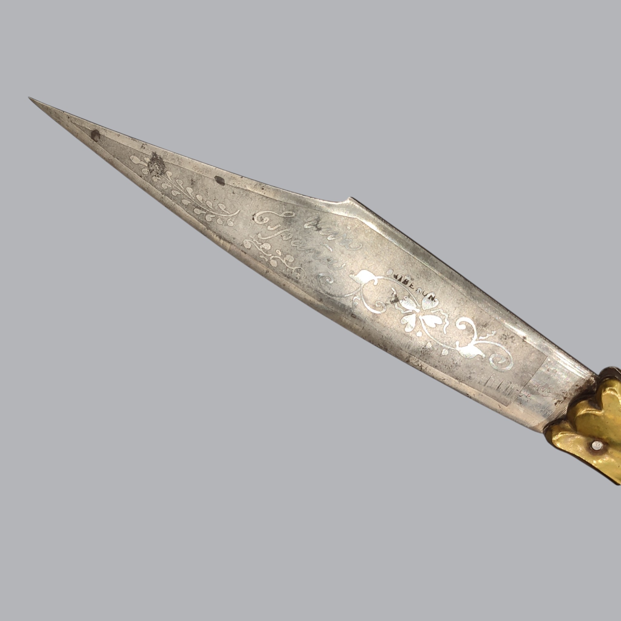SPANISH-FRENCH RIBERON NAVAJA FOLDING KNIFE