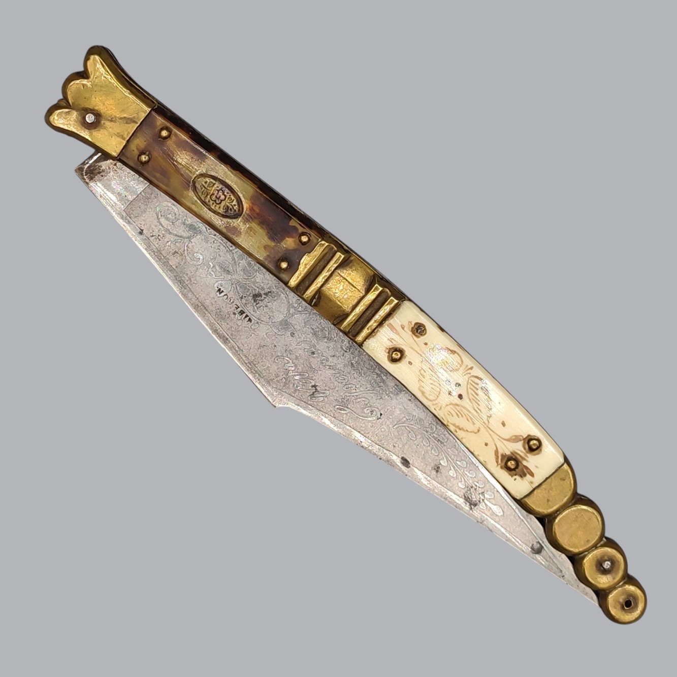 SPANISH-FRENCH RIBERON NAVAJA FOLDING KNIFE