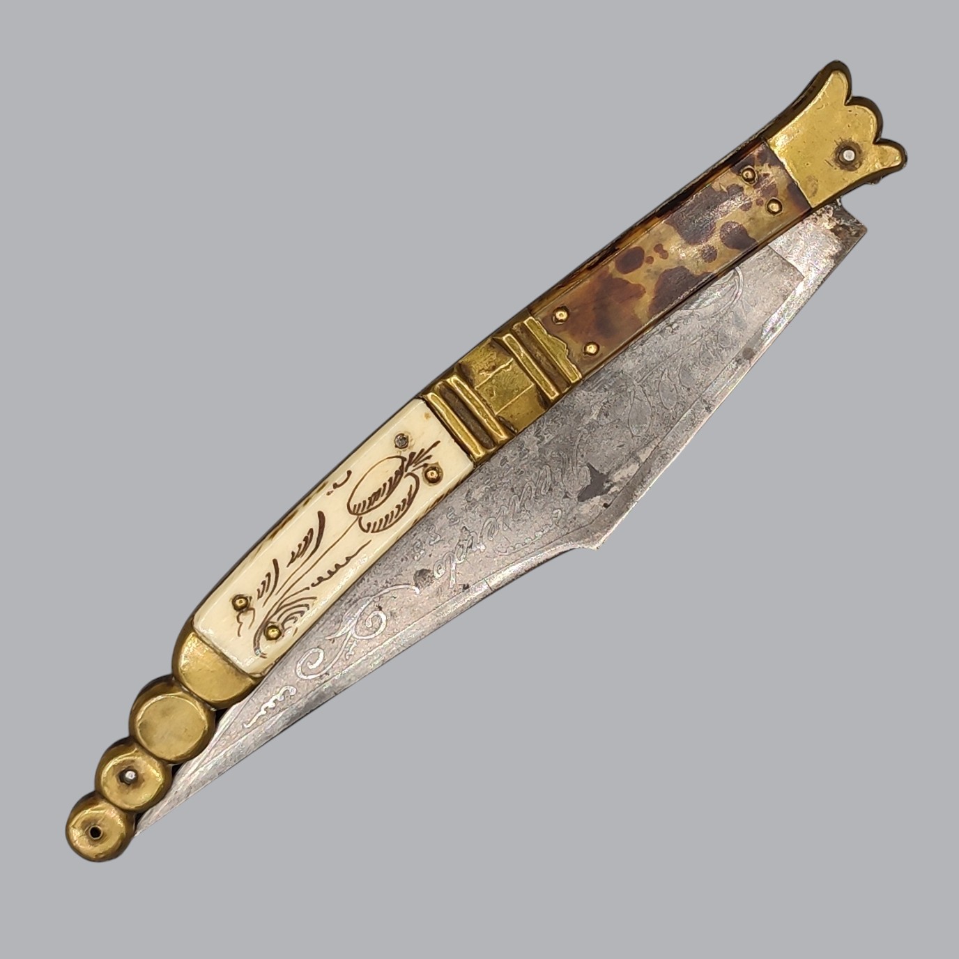 SPANISH-FRENCH RIBERON NAVAJA FOLDING KNIFE