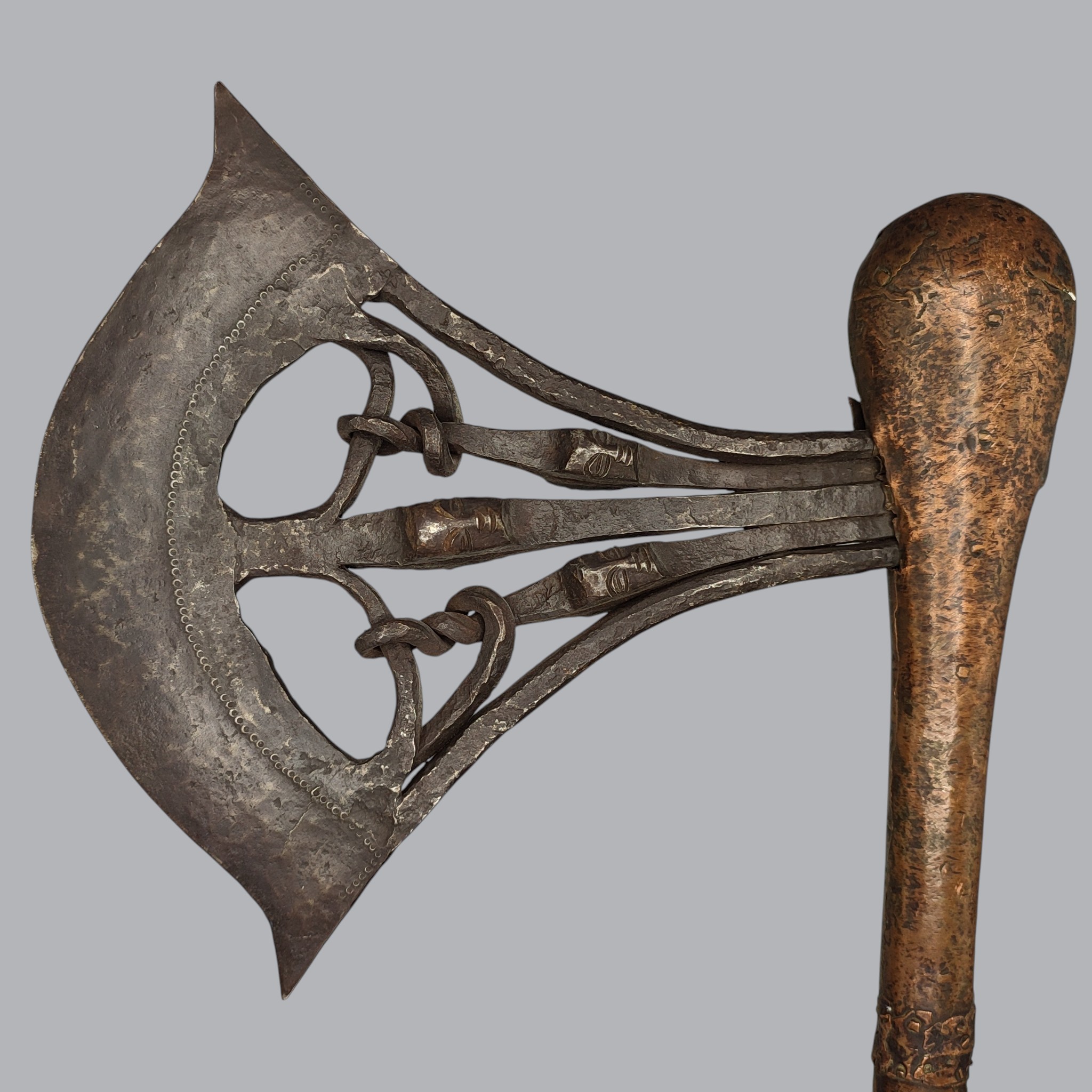 CENTRAL AFRICAN SONGYE CEREMONIAL AXE
