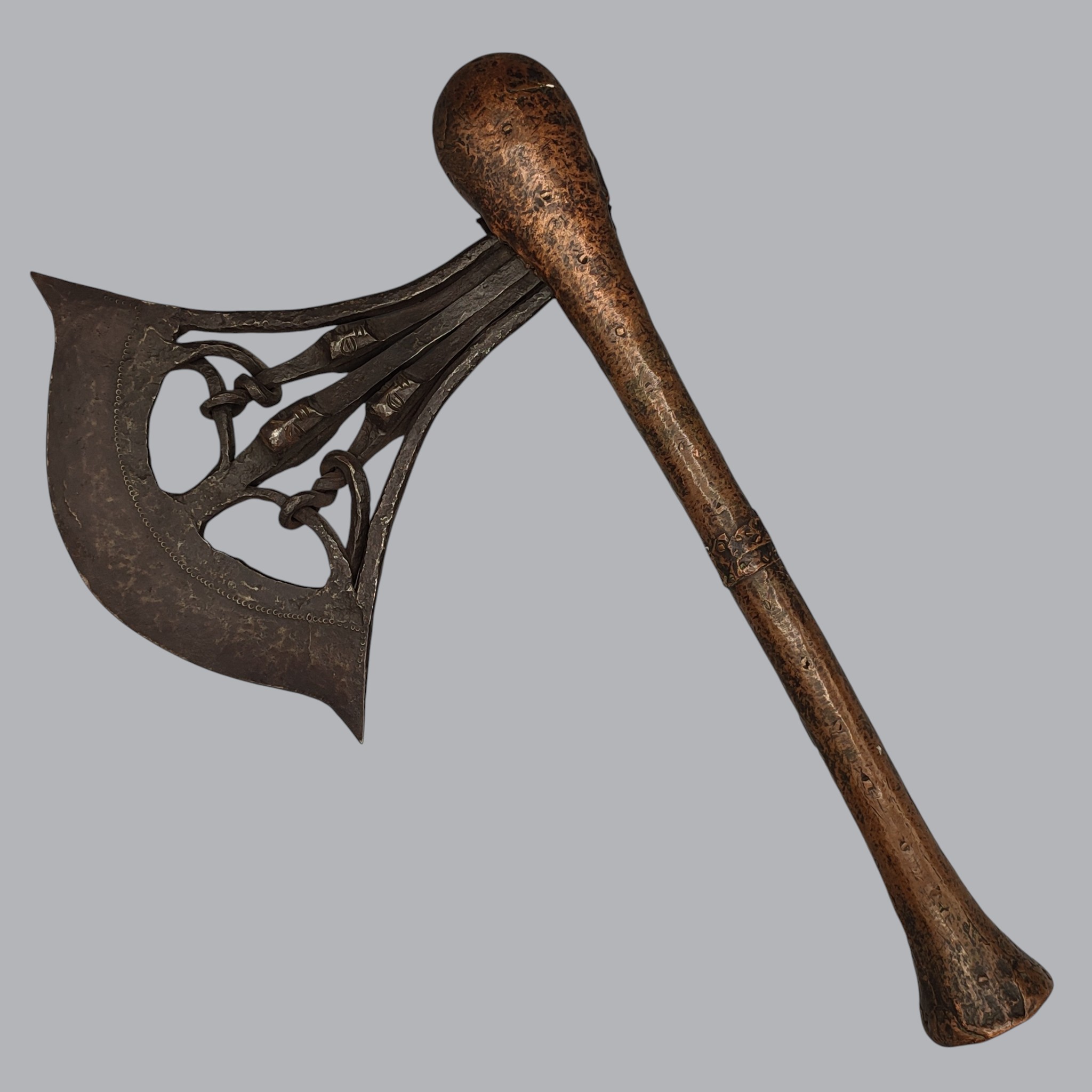 CENTRAL AFRICAN SONGYE CEREMONIAL AXE