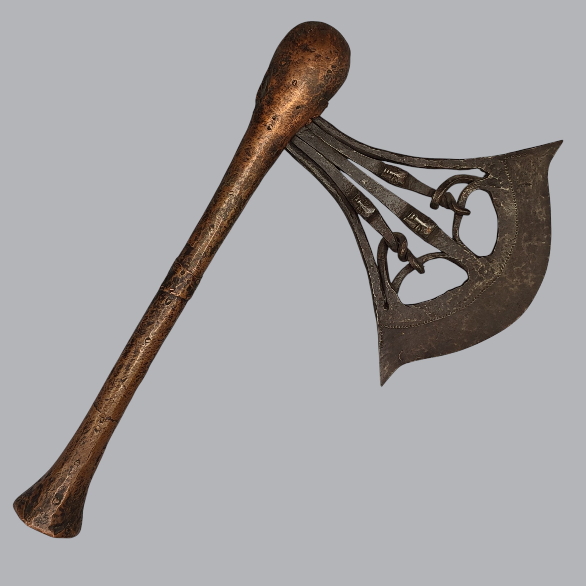 CENTRAL AFRICAN SONGYE CEREMONIAL AXE