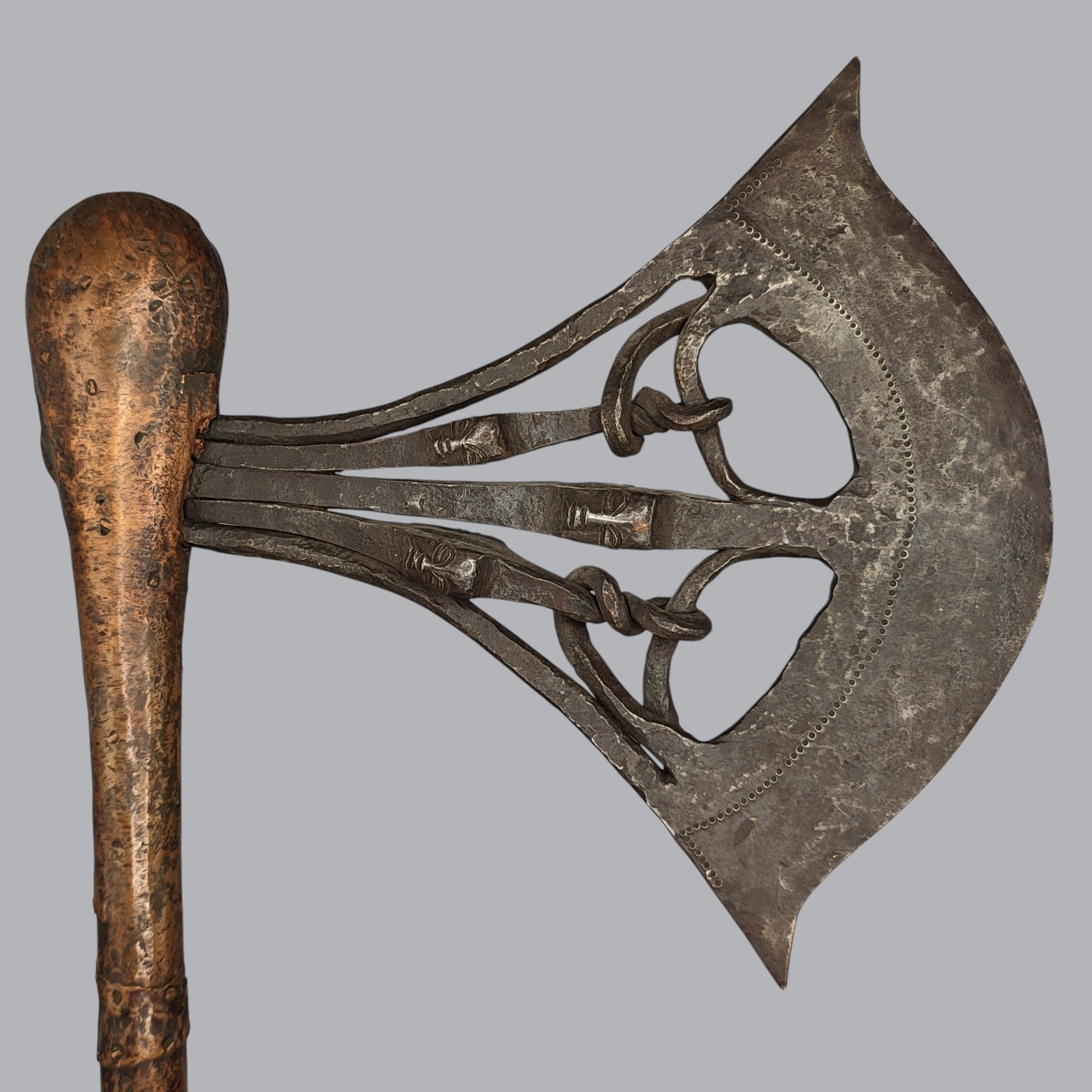 CENTRAL AFRICAN SONGYE CEREMONIAL AXE