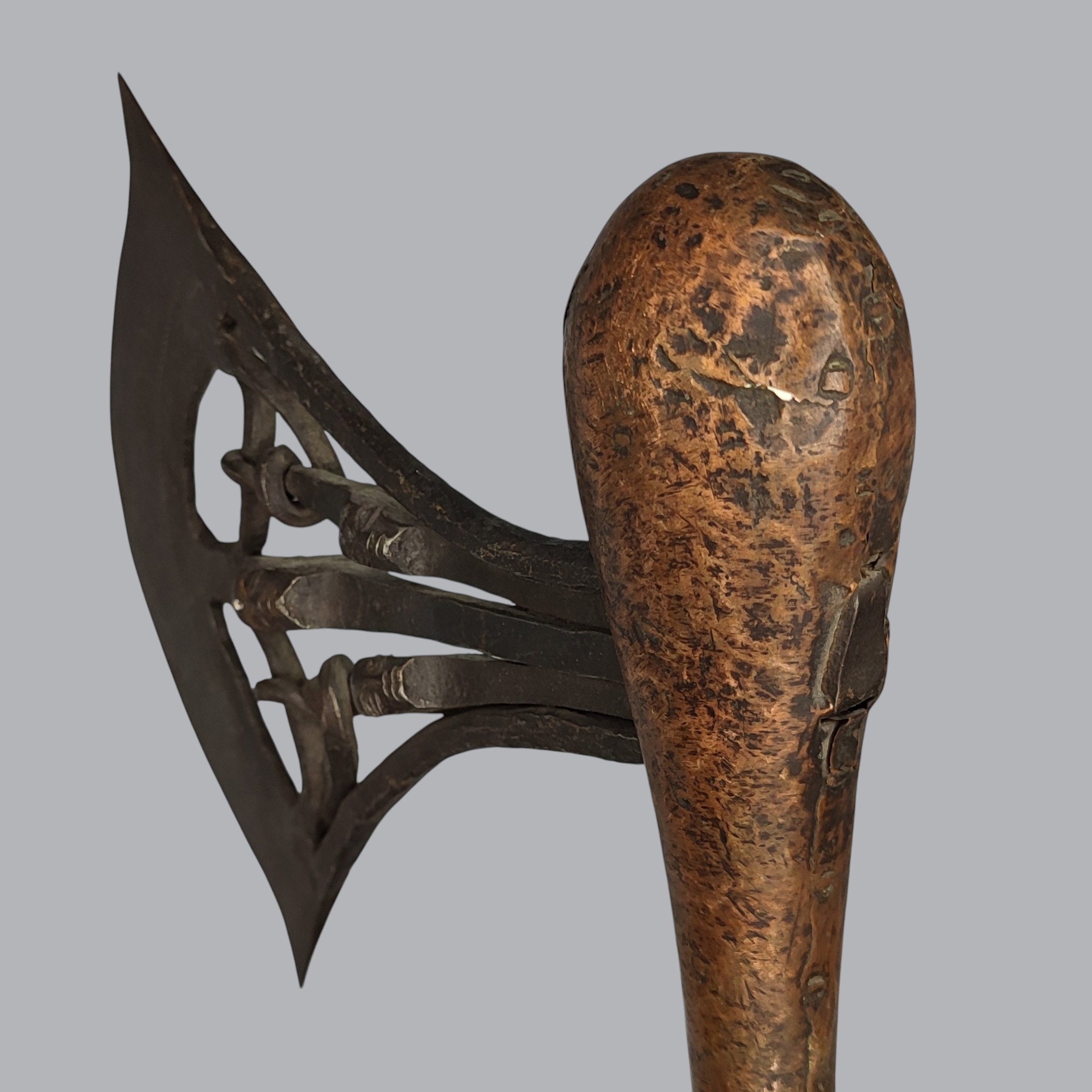 CENTRAL AFRICAN SONGYE CEREMONIAL AXE