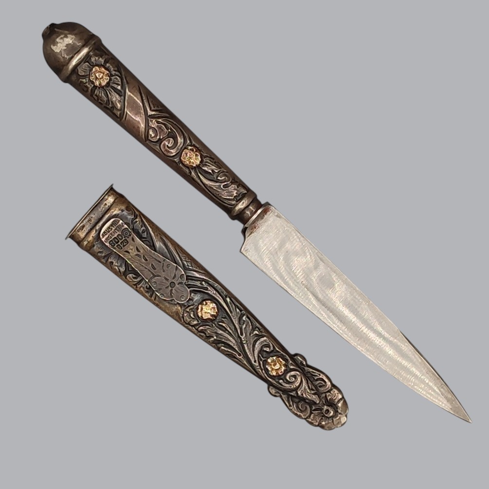ARGENTINE SILVER GAUCHO KNIFE
