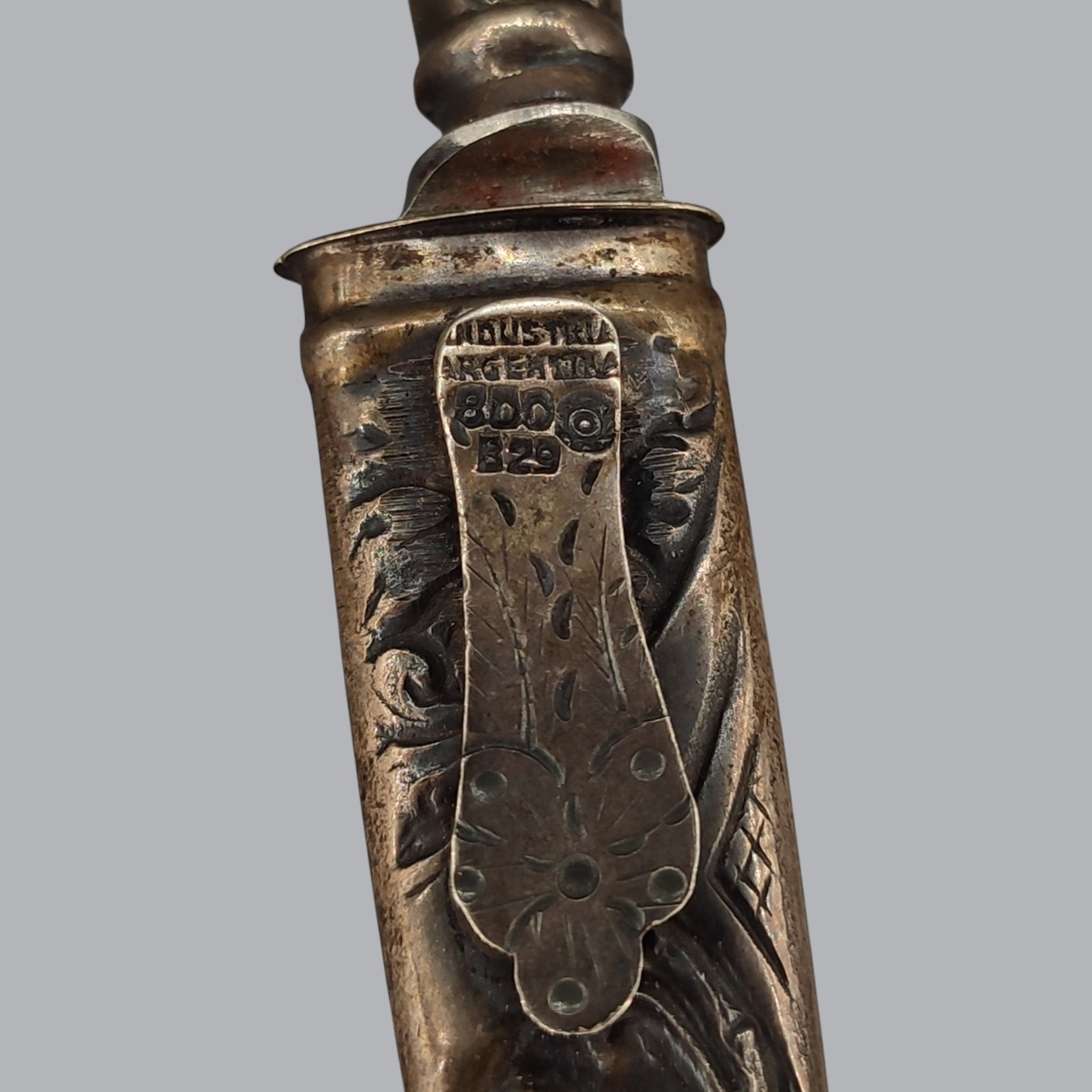 ARGENTINE SILVER GAUCHO KNIFE