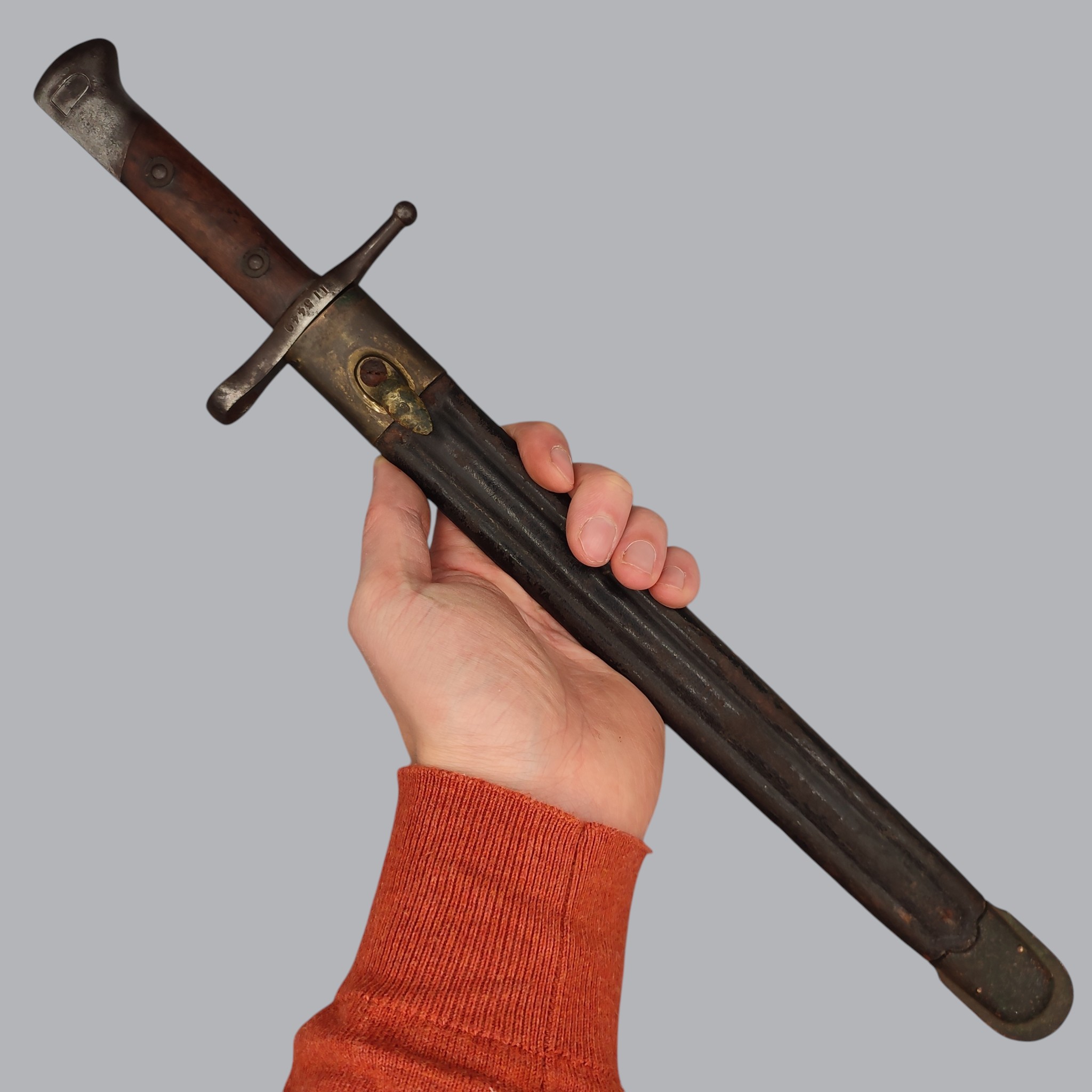 ITALIAN M/1891 'MANNLICHER-CARCANO TERNI' KNIFE BAYONET