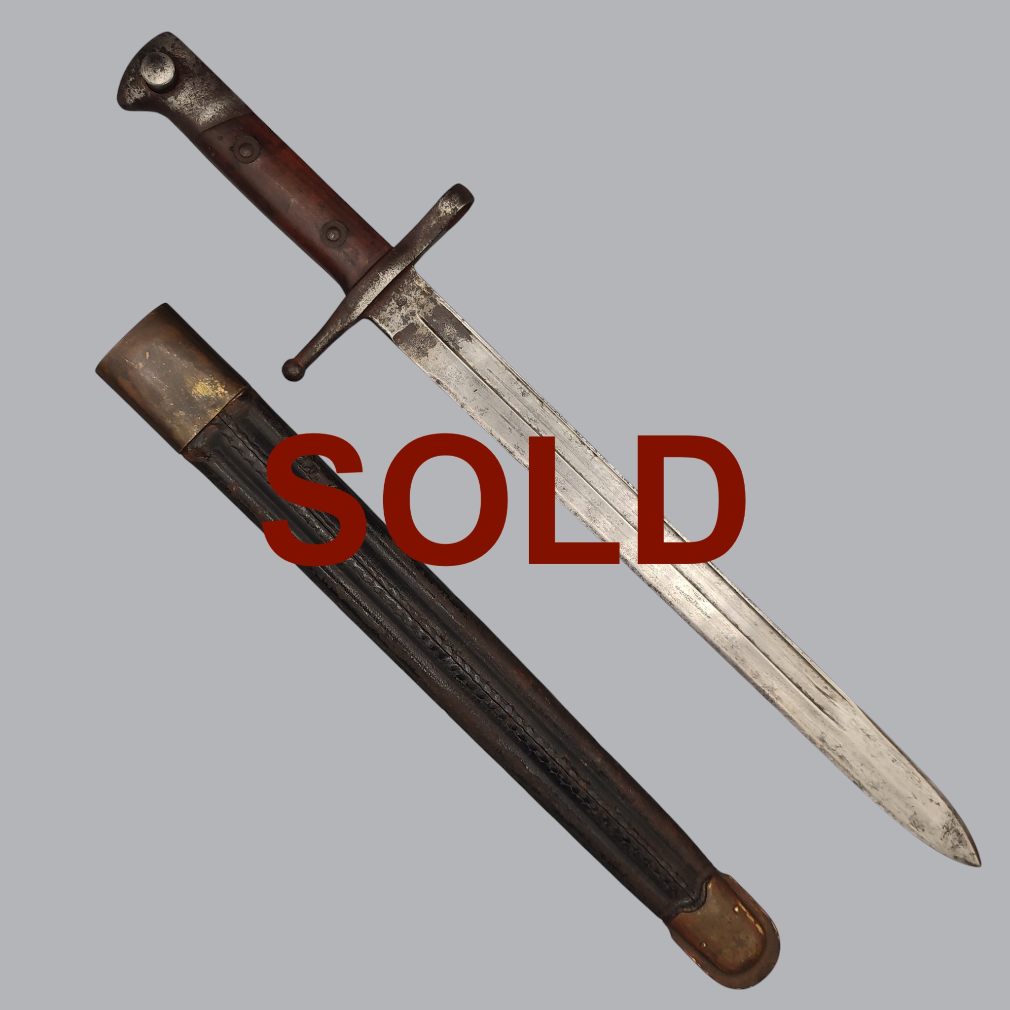 ITALIAN M/1891 'MANNLICHER-CARCANO TERNI' KNIFE BAYONET