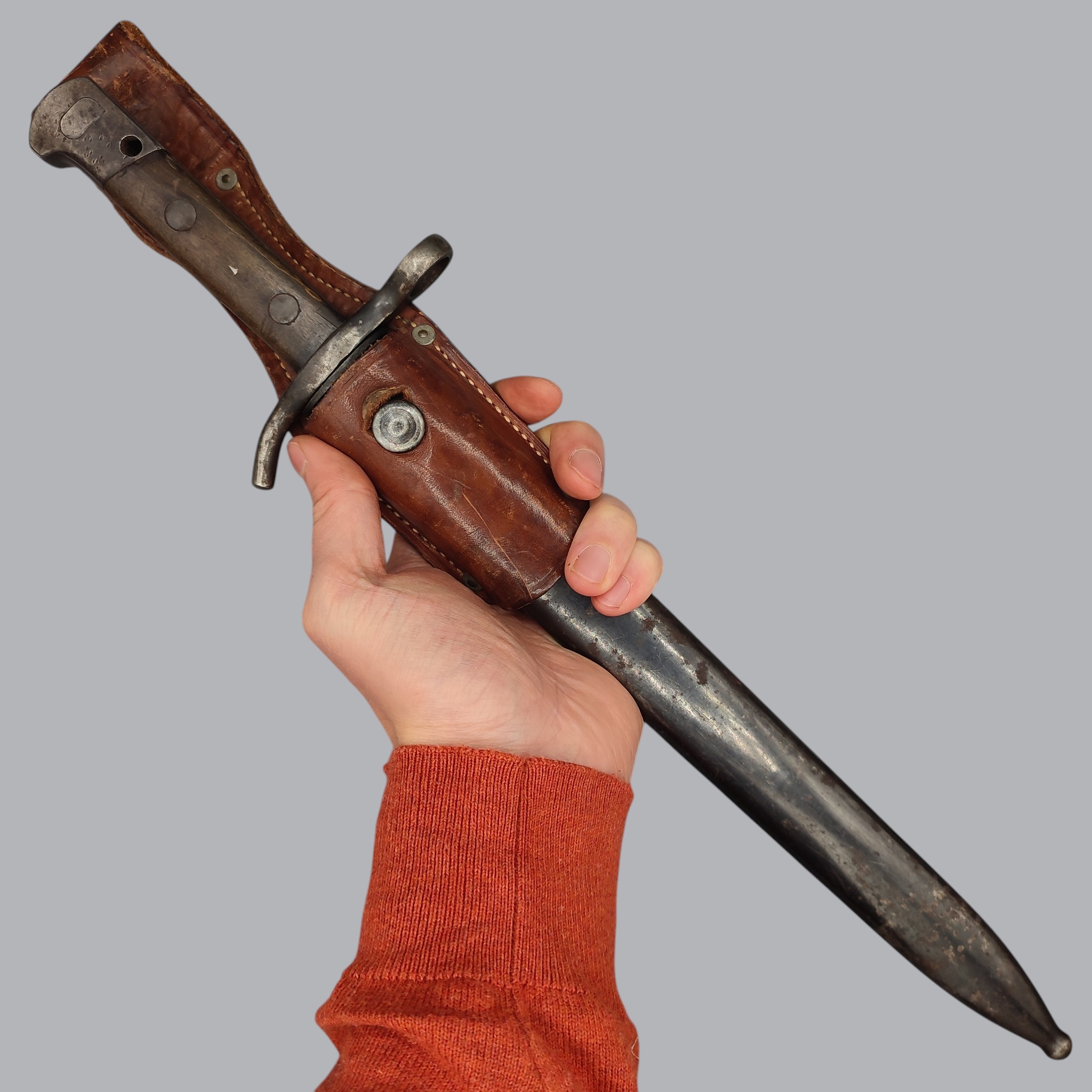 FINNISH M/1935 'PYSTYKORVA' KNIFE BAYONET