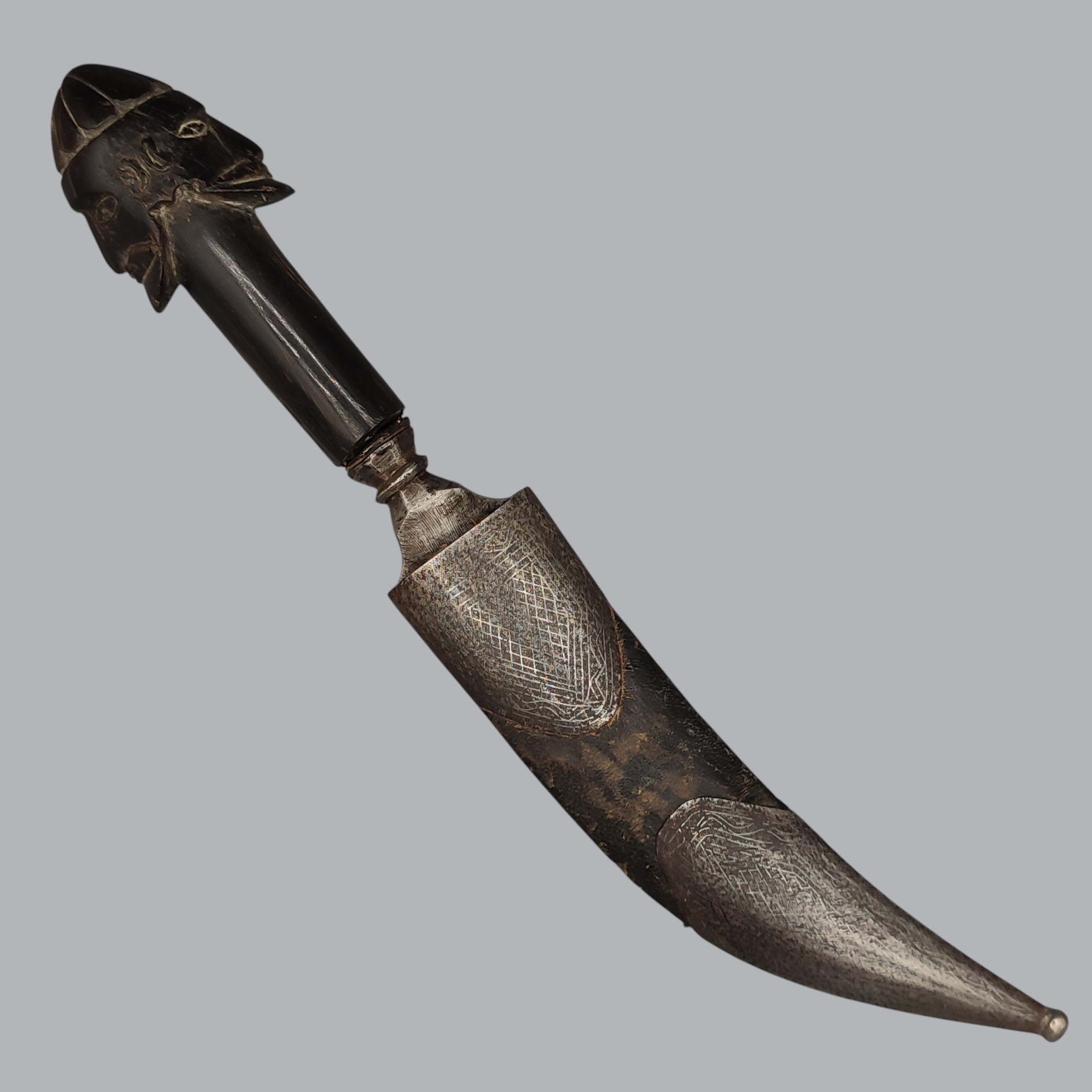 SYRIAN GILDED KHANJAR JAMBIYA DAGGER