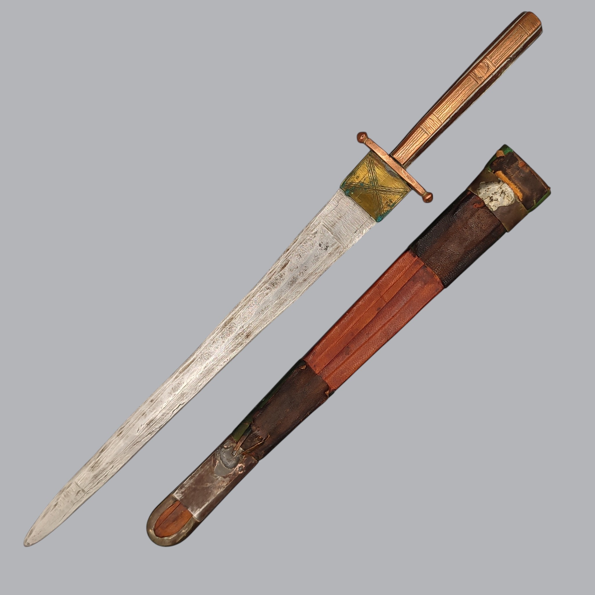 NORTH AFRICAN TUAREG TELEK ARM DAGGER