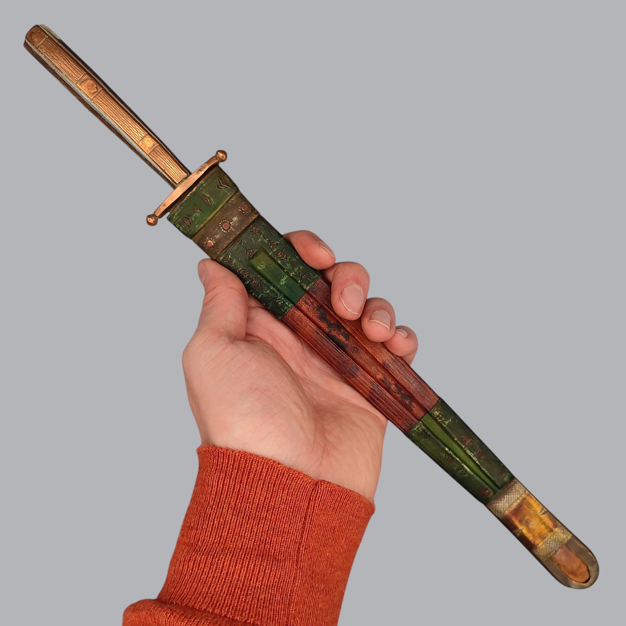 NORTH AFRICAN TUAREG TELEK ARM DAGGER