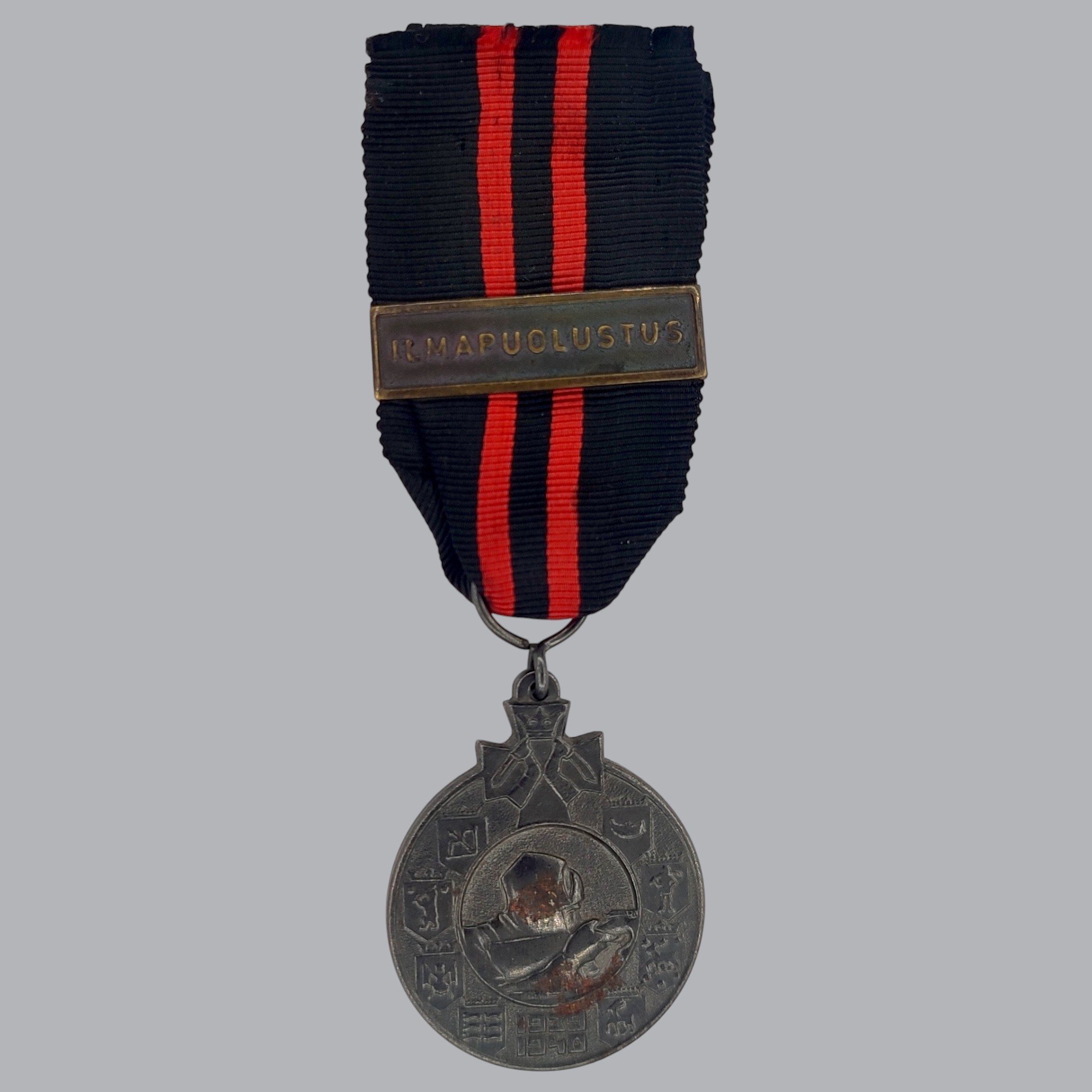 FINNISH WWII COMMEMORATIVE MEDAL OF THE WINTER WAR (ILMAPUOLUSTUS)
