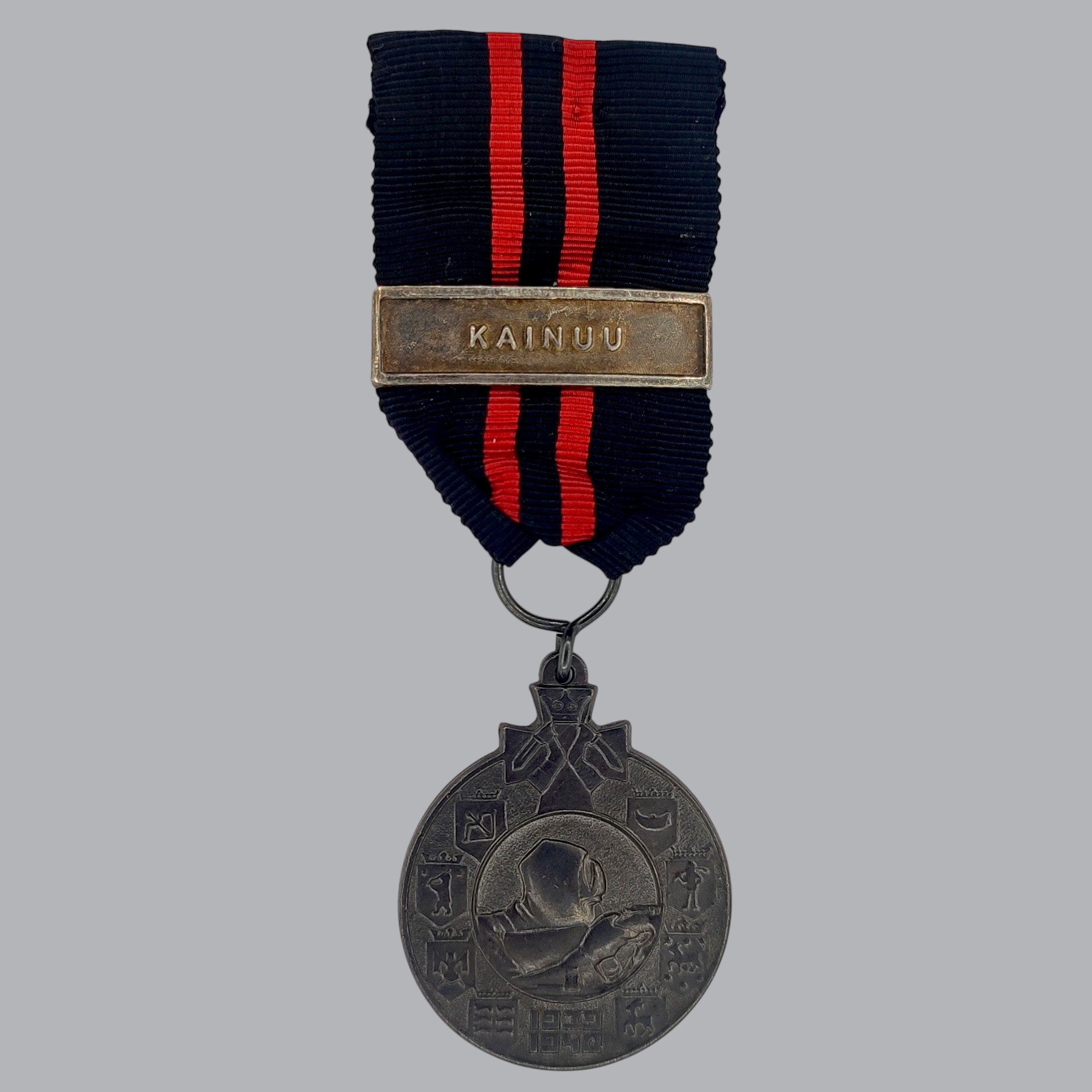 FINNISH WWII COMMEMORATIVE MEDAL OF THE WINTER WAR (KAINUU)
