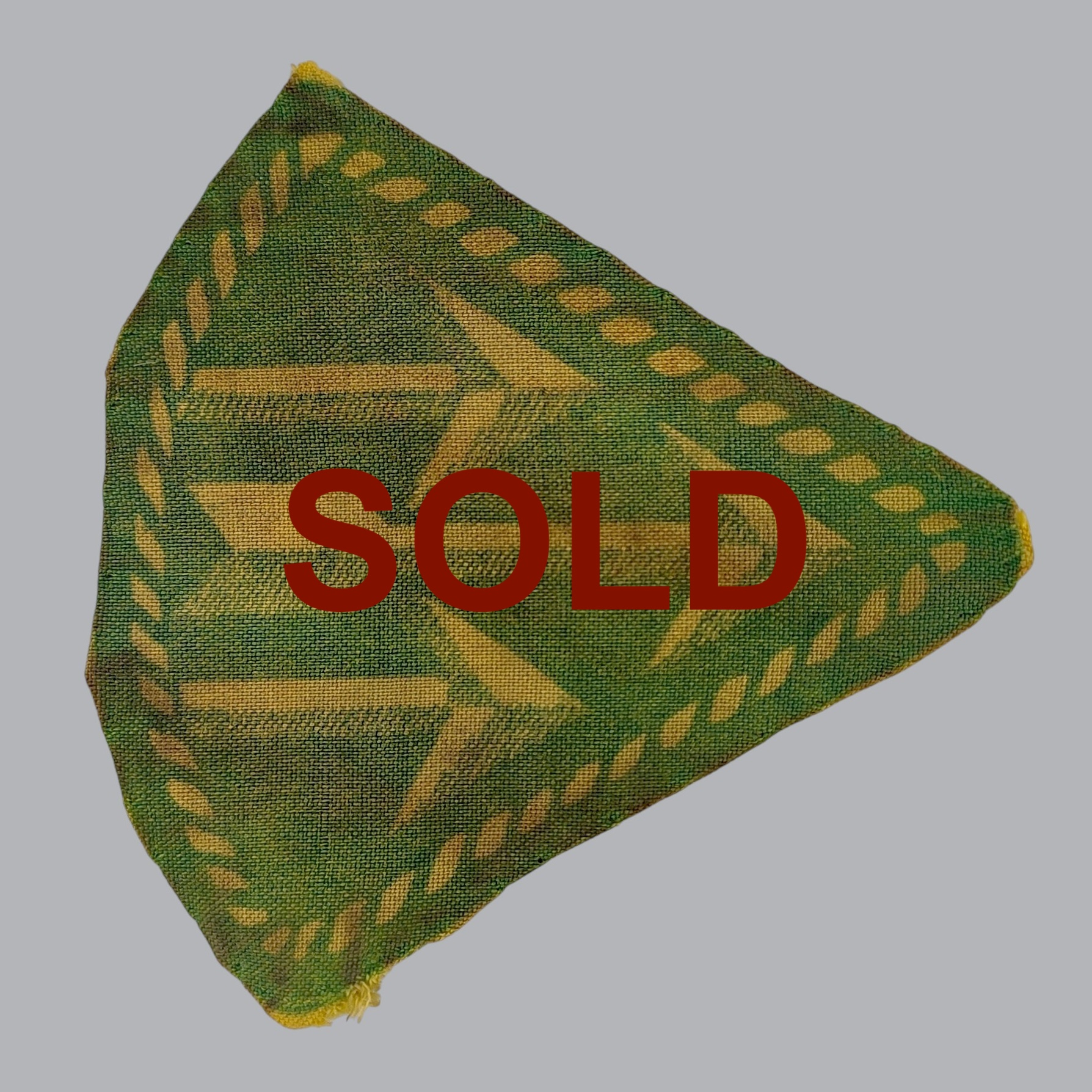 FINNISH WWII SLEEVE BADGE OF THE ARMOURED DIVISION