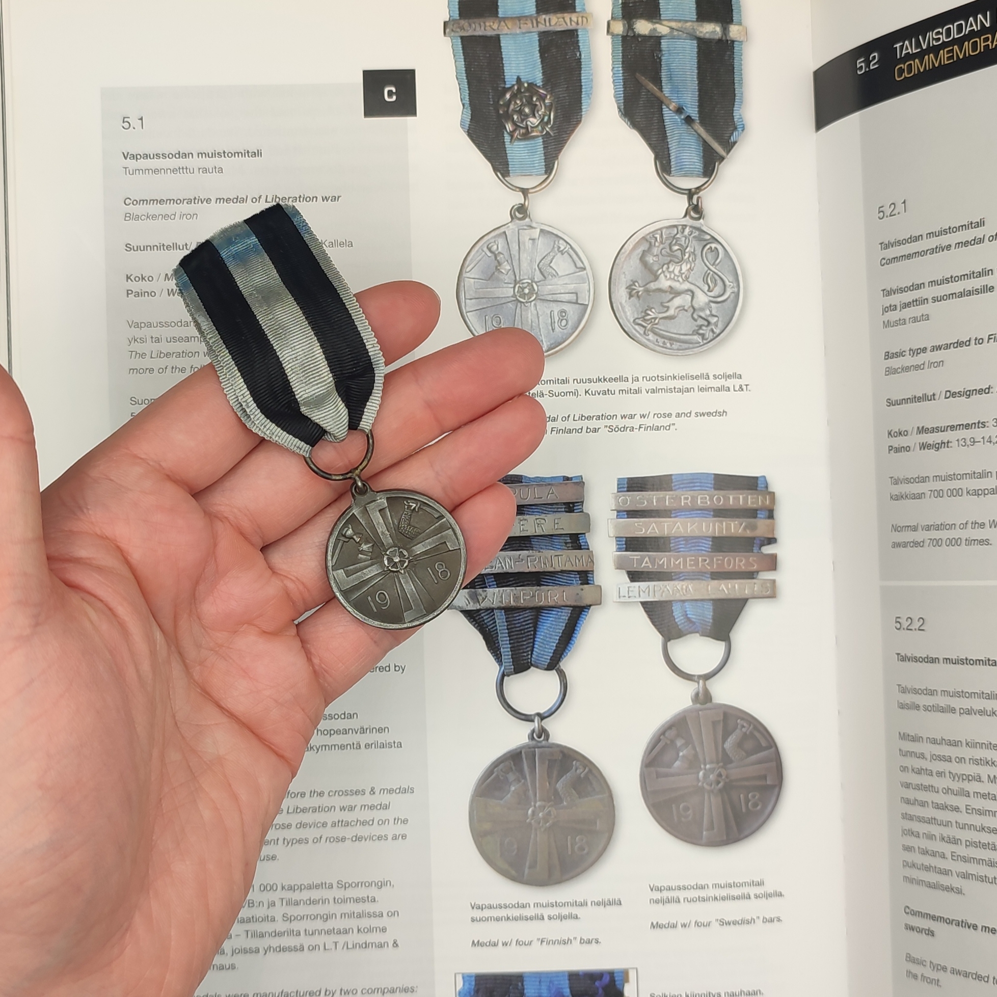 FINNISH WWI COMMEMORATIVE MEDAL OF THE LIBERATION WAR